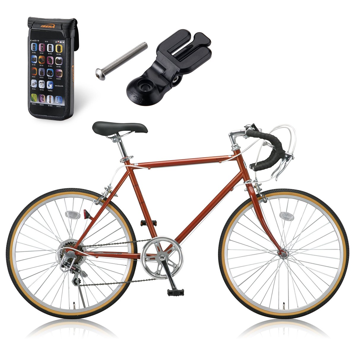 Amazon | Grandir(グランディール) 24インチシマノ6段変速ロードバイク