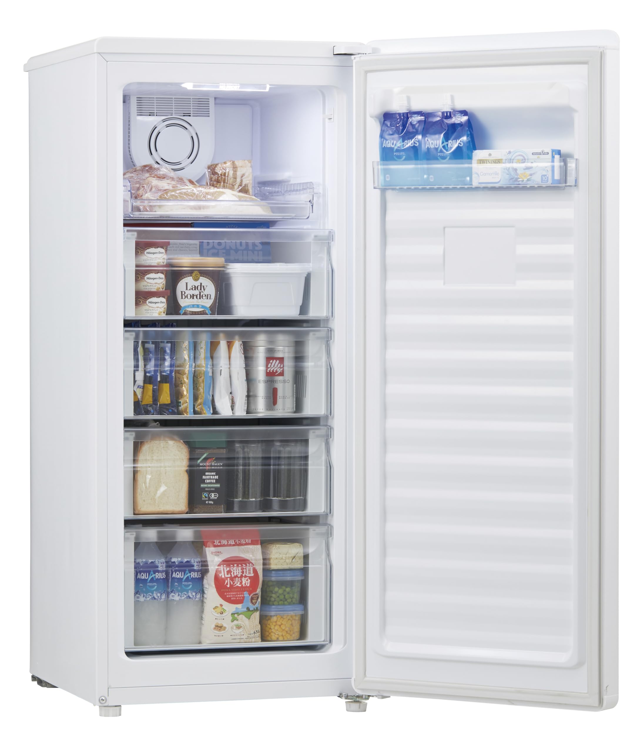 ハイアール 132L 冷凍庫 JF-NUF132G