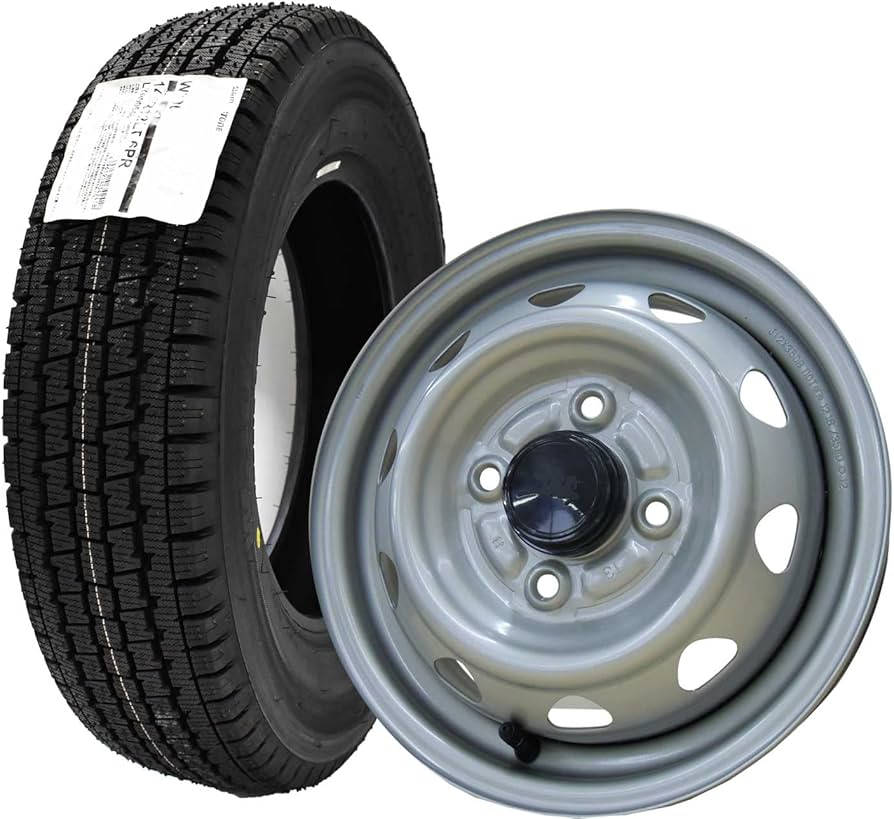 Amazon | 2023年製 ブリヂストンW300 145/80R12 80/78N + 単穴スチール