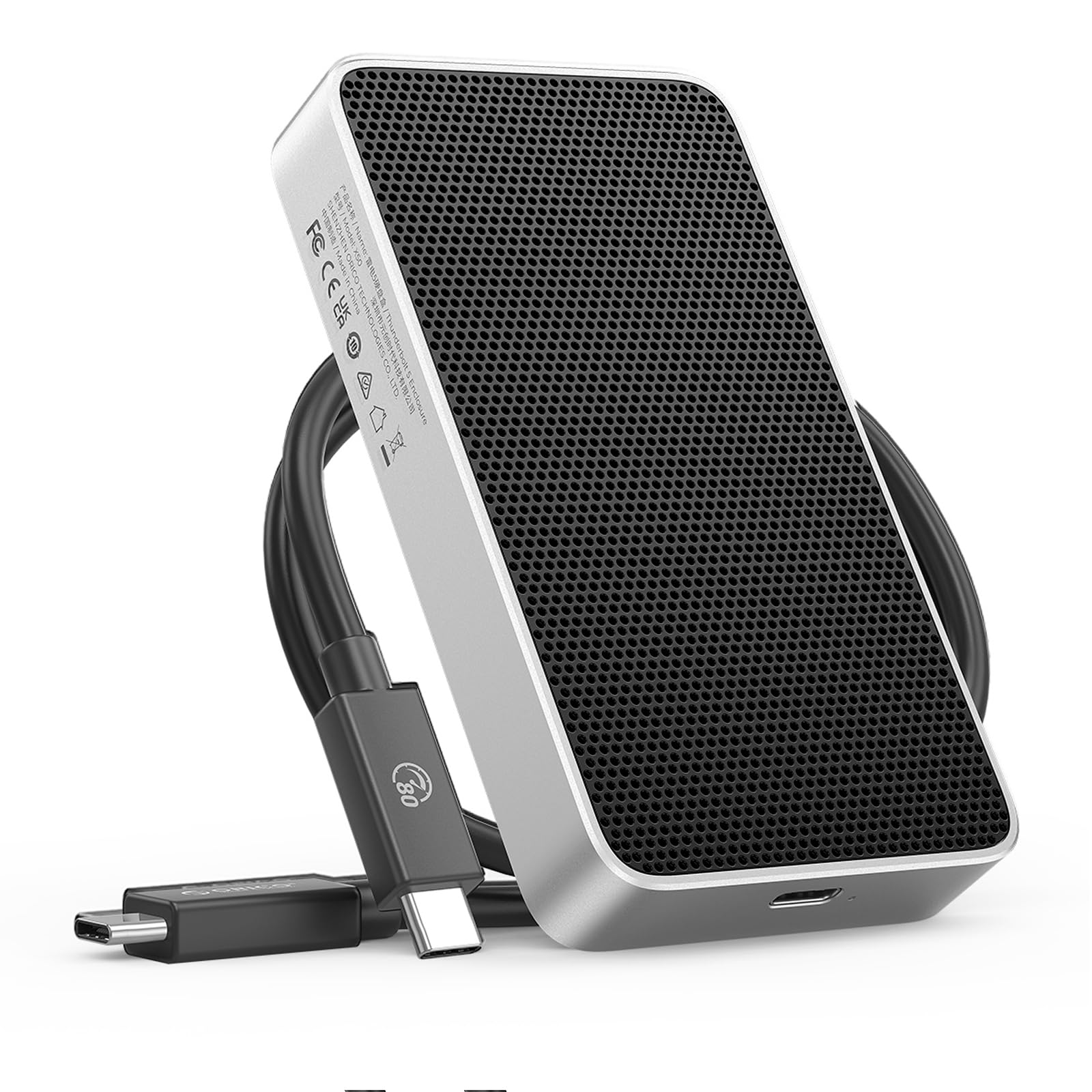 Amazon.co.jp: ORICO 80Gbps M.2 NVMe SSD 外付けケース，Thunderbolt