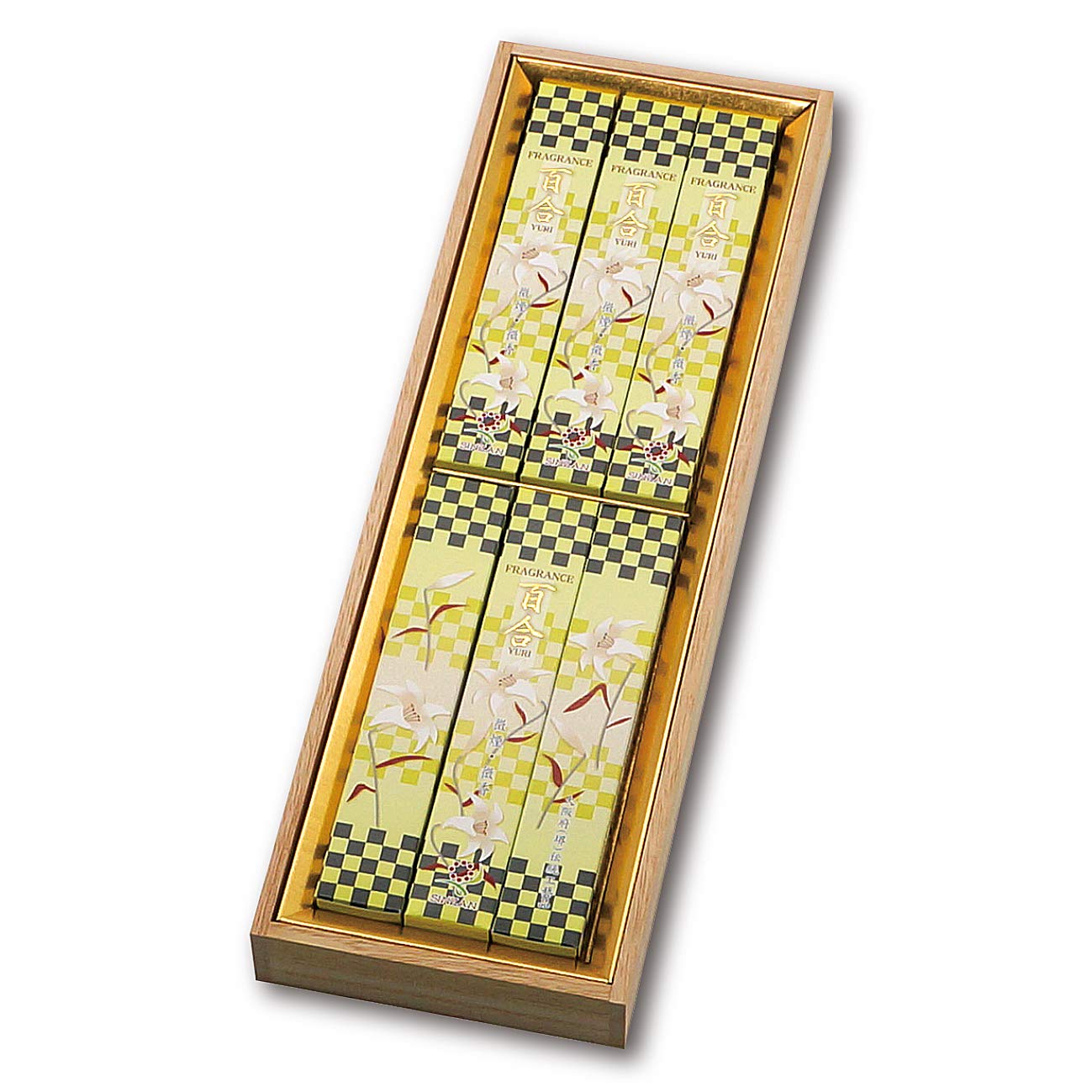 Amazon｜真山 （しんざん） 百合 （ゆり） 6箱 （眞山 国産 高級堺線香