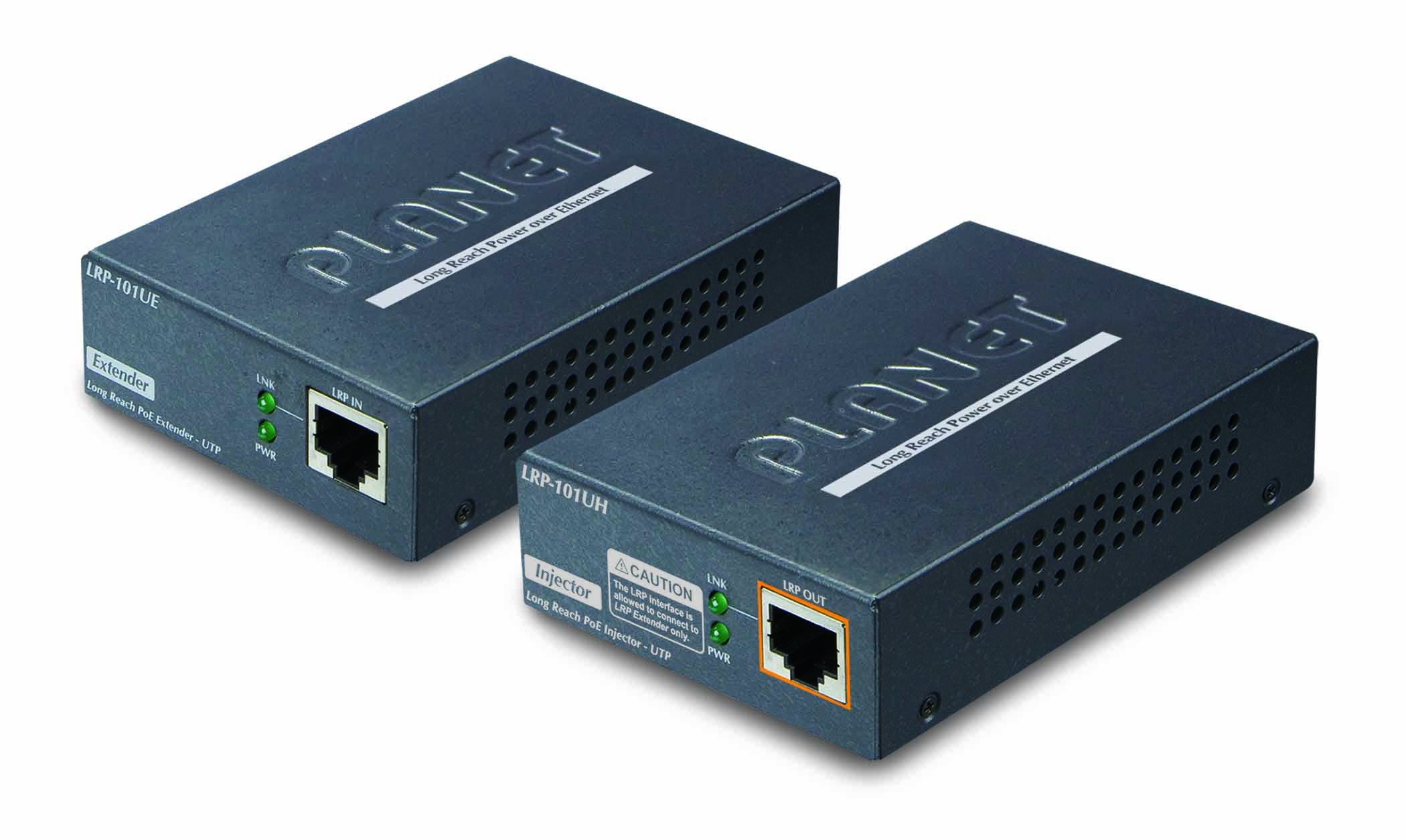 Amazon.com: Planet LRP-101U-KIT 1-Port Long Reach POE over UTP