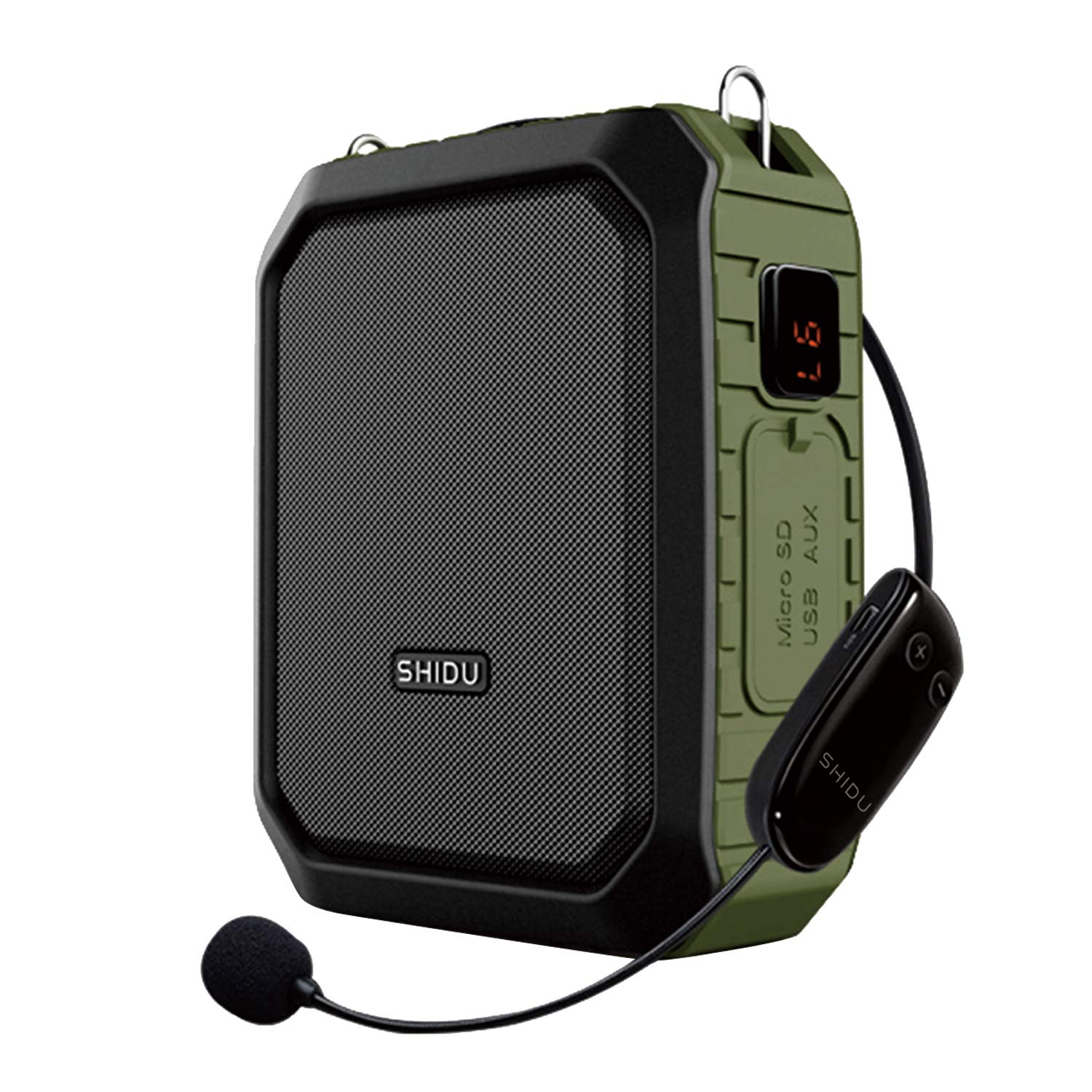 Amazon.co.jp: ポータブル拡声器 ハンズフリー 小型スピーカーセット