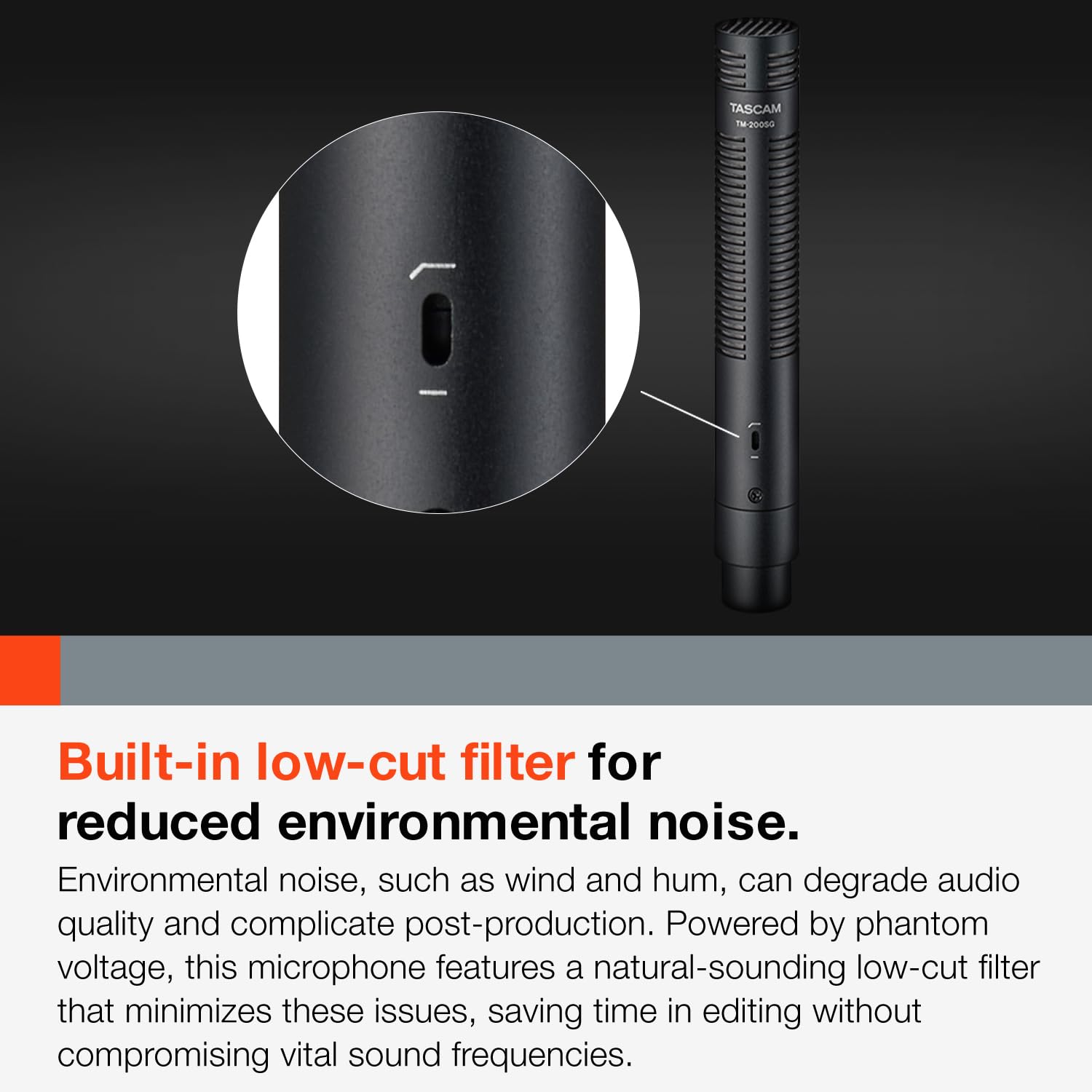 Amazon | TASCAM(タスカム) TM-200SG ショットガンマイク オンカメラ