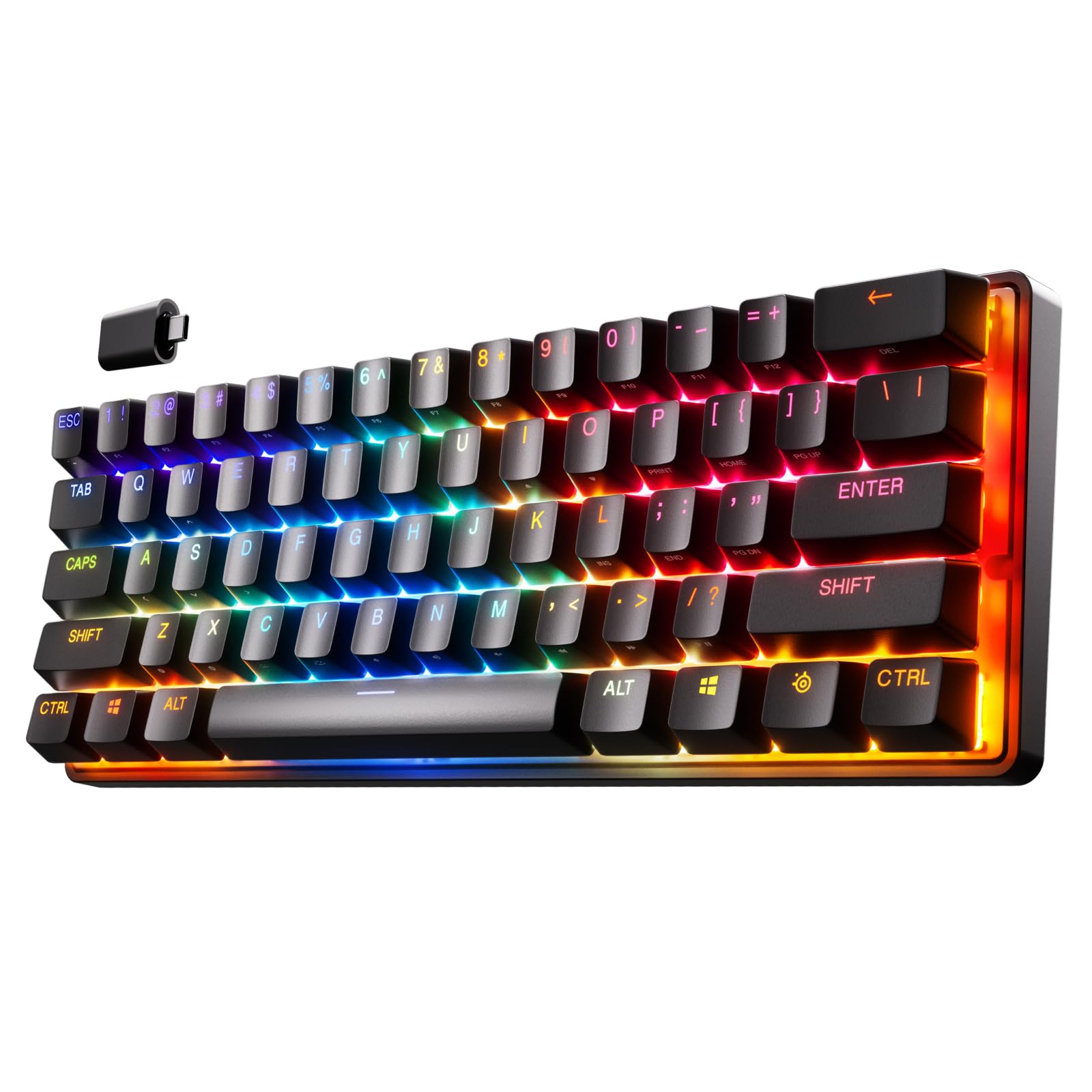 SteelSeries Apex Pro Mini Wireless - HyperMagnetic Gaming Keyboard