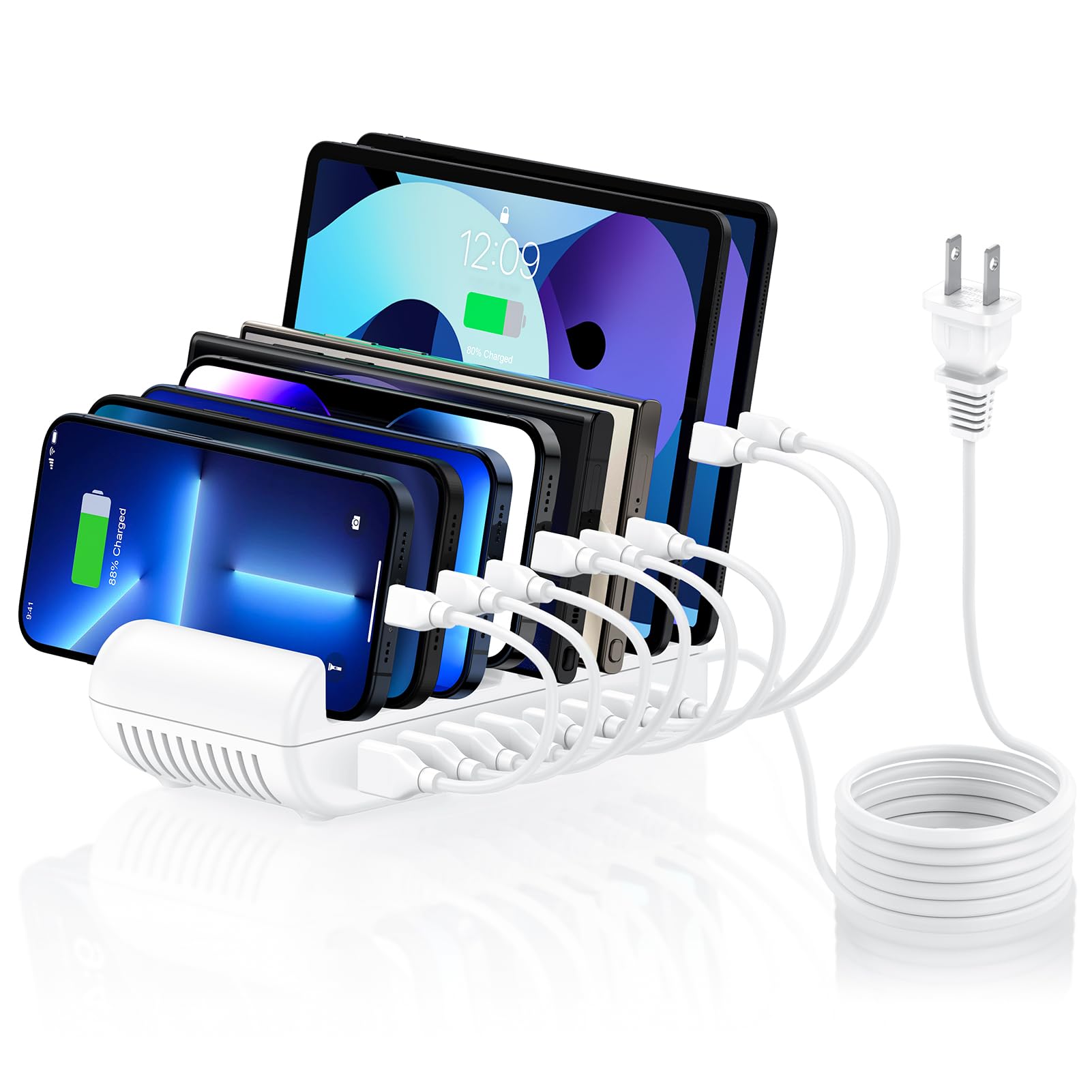 Amazon | 65W USB充電ステーション 8ポート 【Type-c *4 USB-A *4