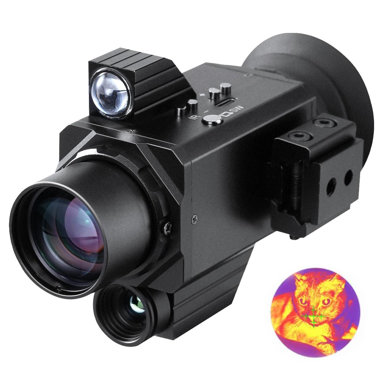 Amazon.co.jp: SUZLAZYR 4K サーマルスコープ - HD+LR+ナイトビジョン+