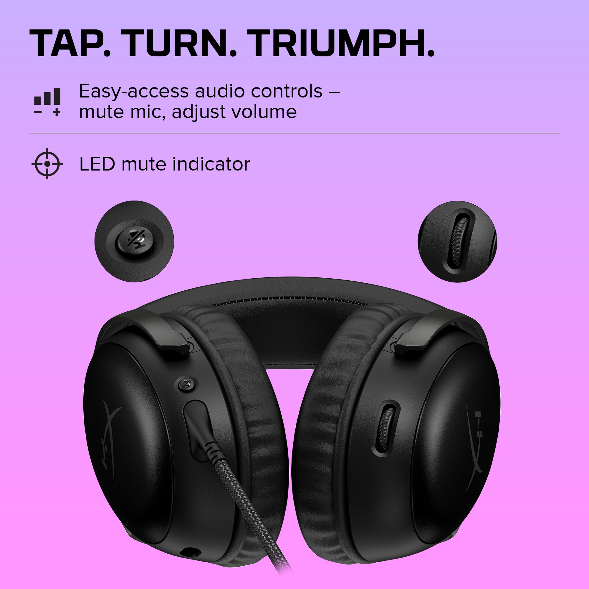 Amazon.co.jp: HyperX Cloud III – 有線ゲーミングヘッドセット PC PS5