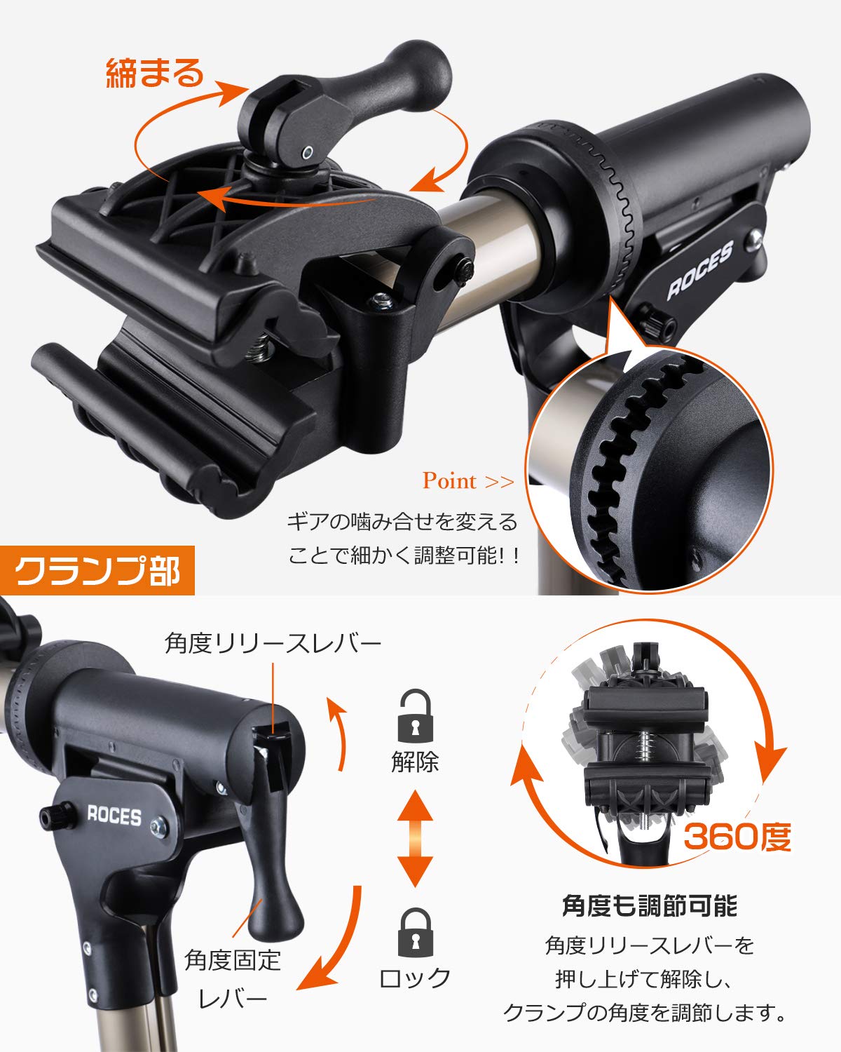 Amazon.co.jp: CXWXC 自転車 メンテナンススタンド 安定感 高さ調節