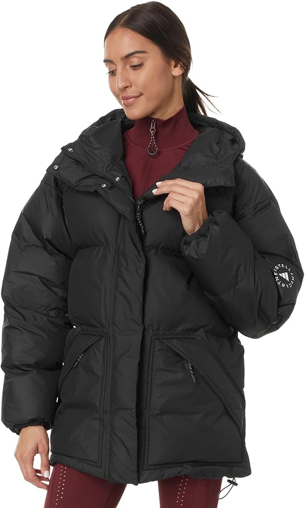 adidas Womens by Stella McCartney Reversible Padded Mid-Length