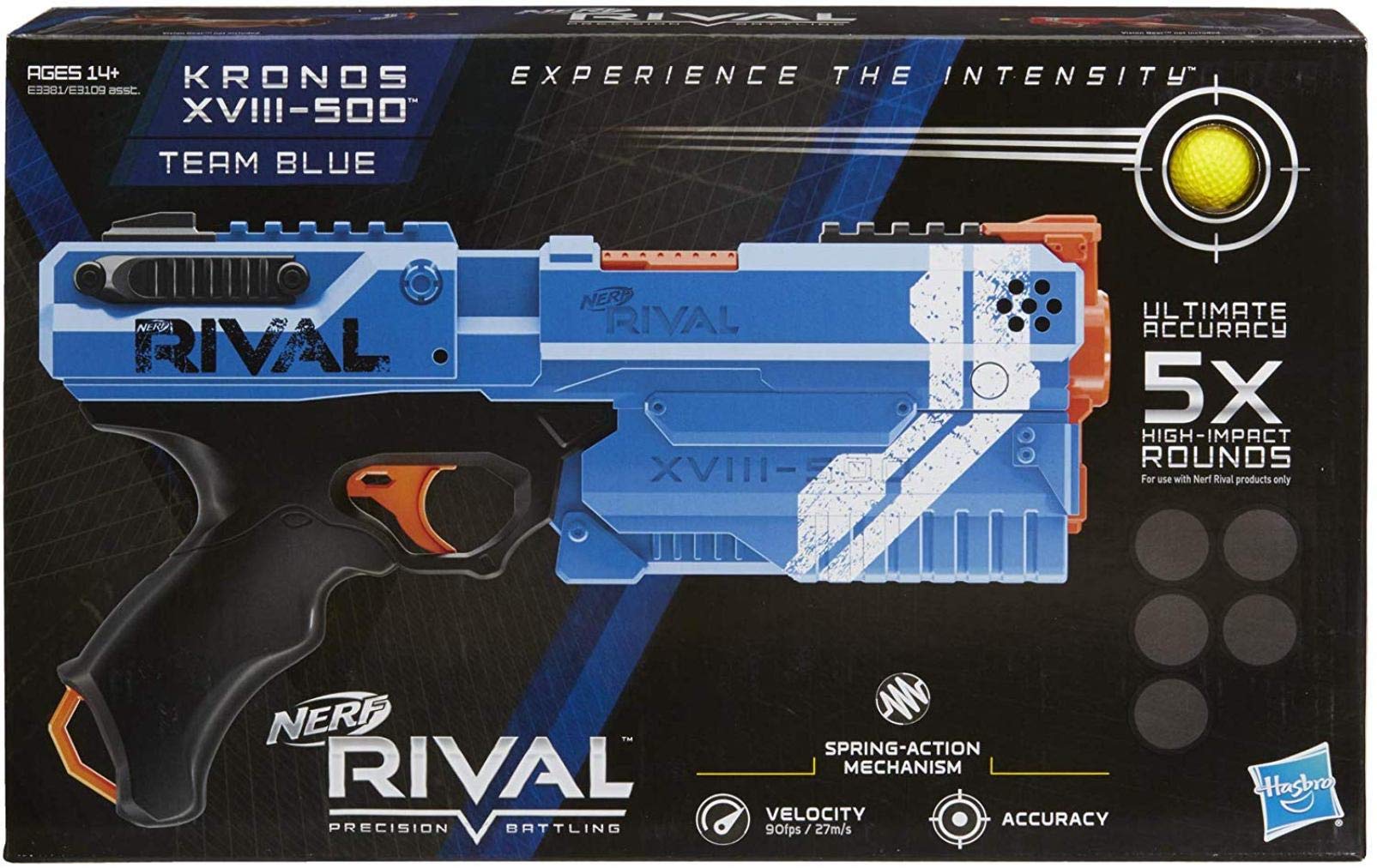 Amazon.co.jp: Nerf Rival Kronos XVIII-500 Blue ナーフ ライバル