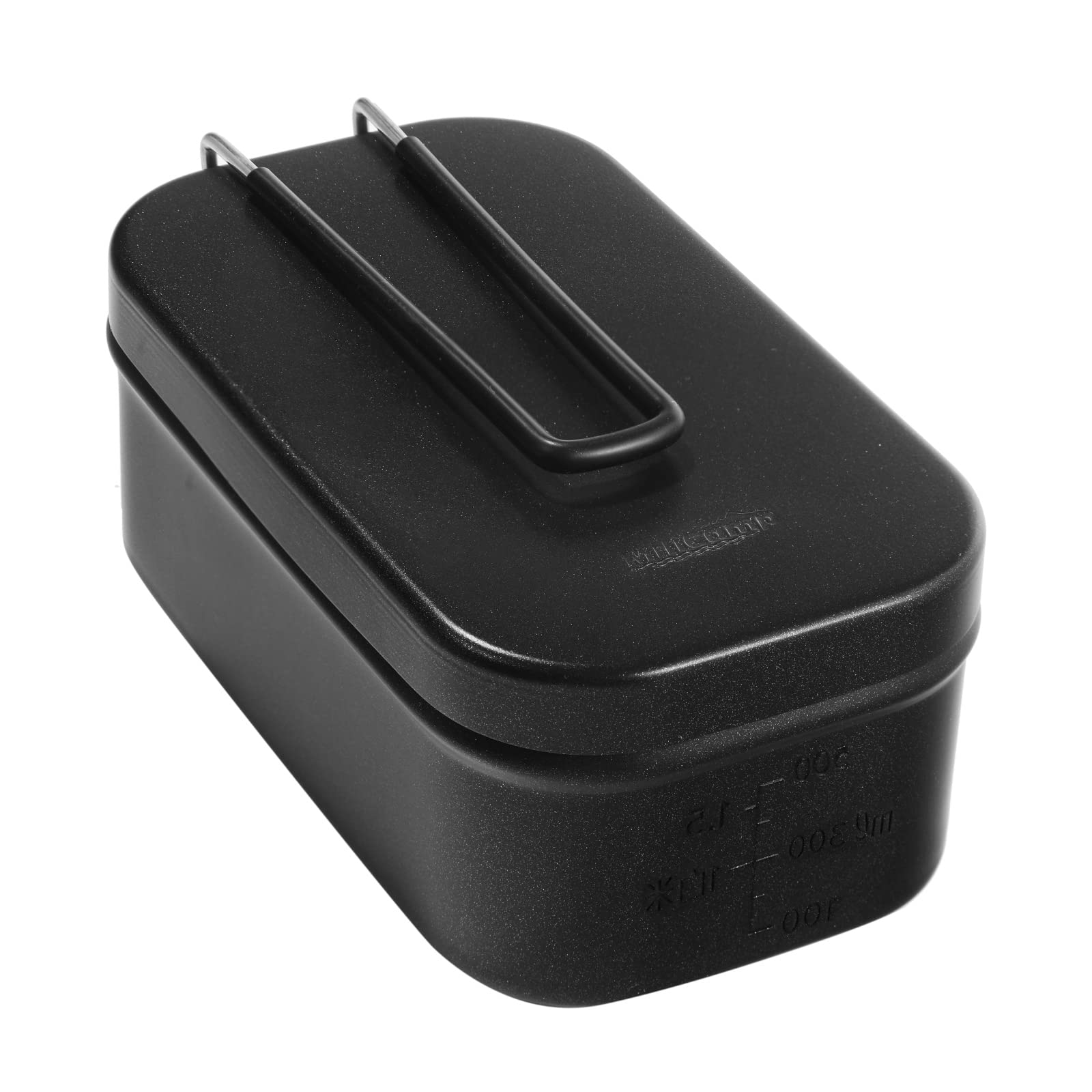 Amazon | MiliCamp 黒メスティン ノンスティック テフロン加工 ソロ