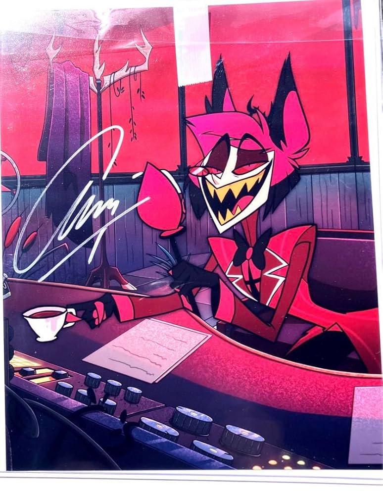 ハズビンホテル アラスター 声優直筆サインポスター ハズビンホテル