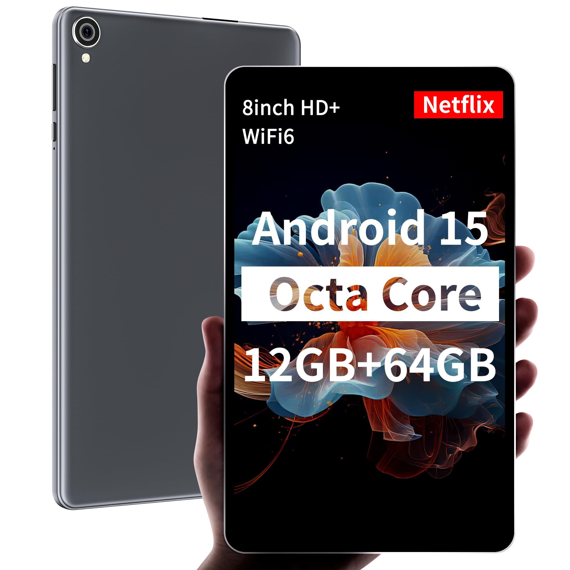 Amazon.com : HAOVM 【2025 Android 15 Tablet M8 Tablet 8 inch，8