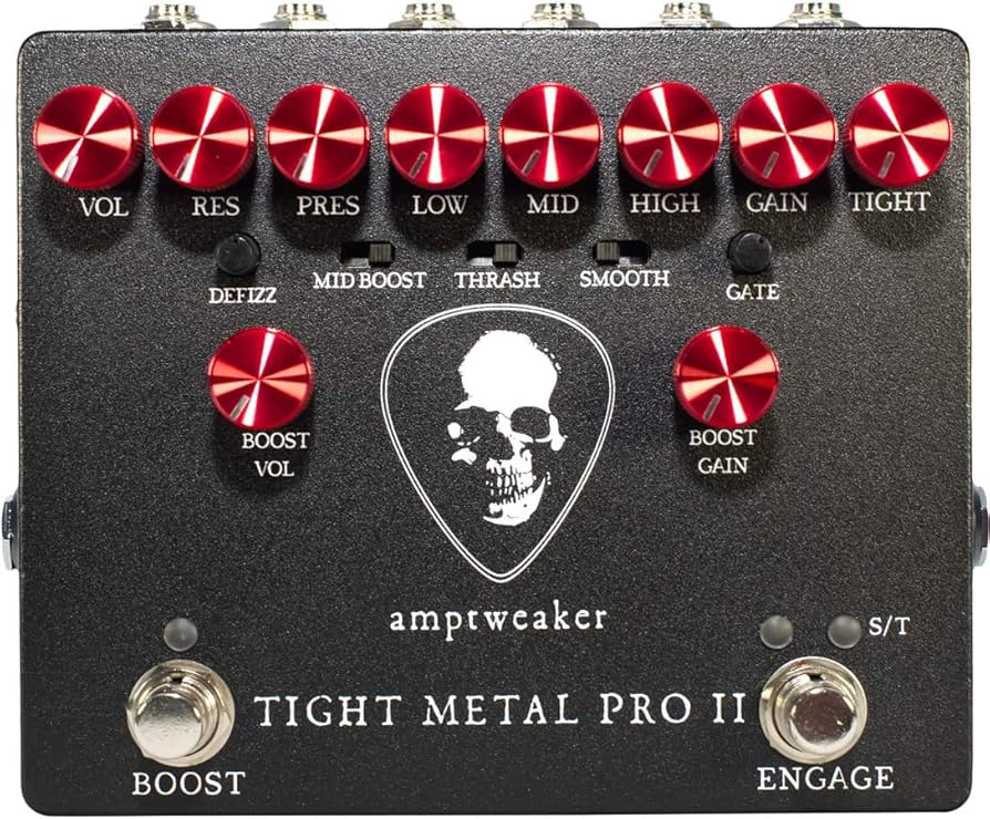 Amazon | Amptweaker Tight Metal Pro II ディストーションペダル