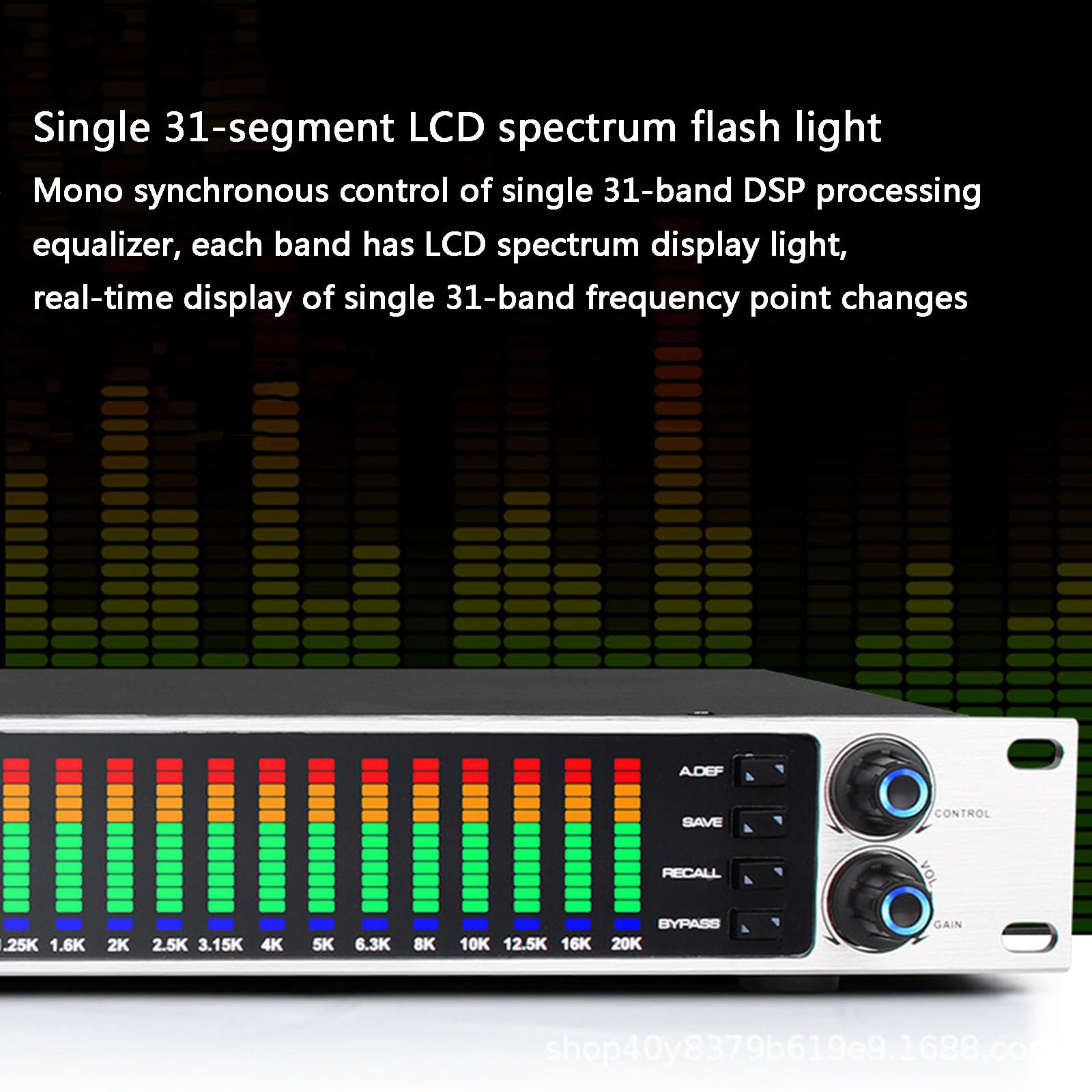 Amazon.co.jp: 31バンドデジタルイコライザー、プロフェッショナル