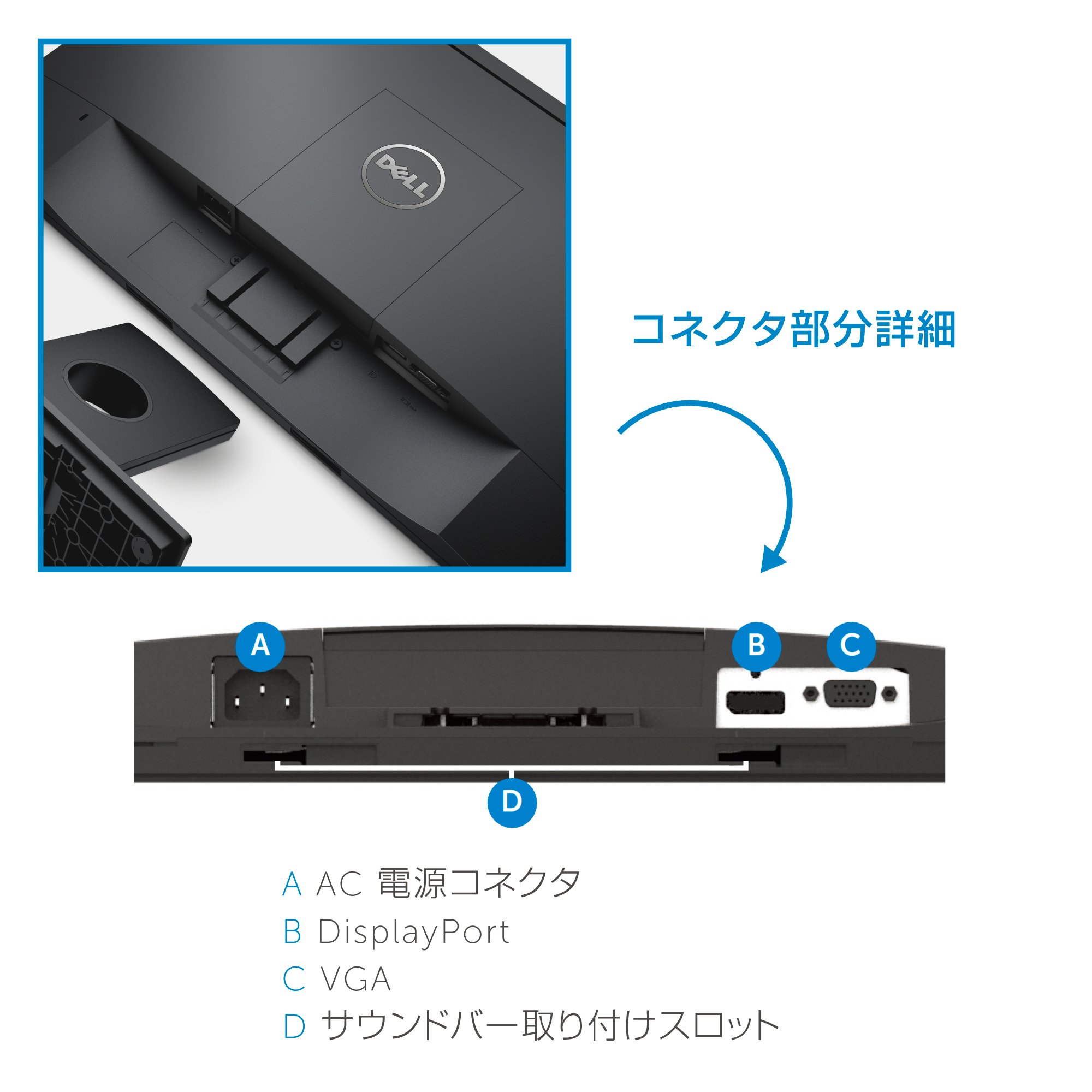 Amazon.co.jp: Dell ディスプレイ モニター E2316H 23インチ/フルHD/TN