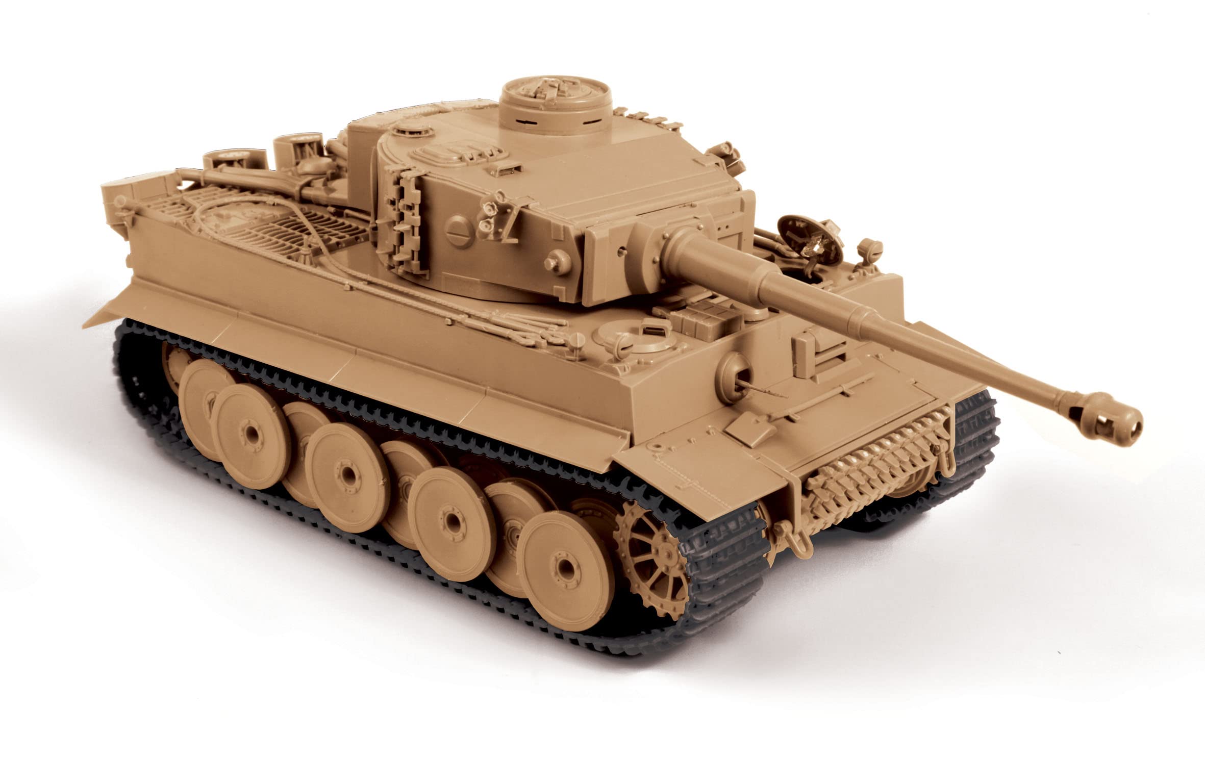 Amazon | ズベズタ 1/35 ドイツ重戦車 タイガーI 初期型 プラモデル