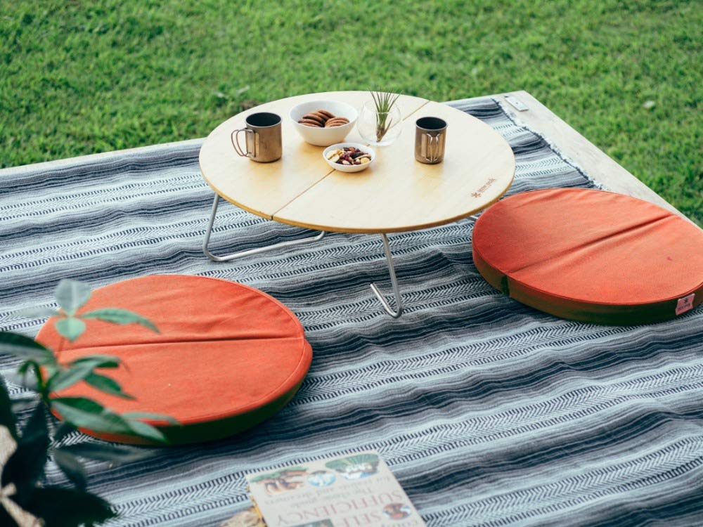 廃盤美品！スノーピーク peakワンアクションちゃぶ台竹 S 廃盤品