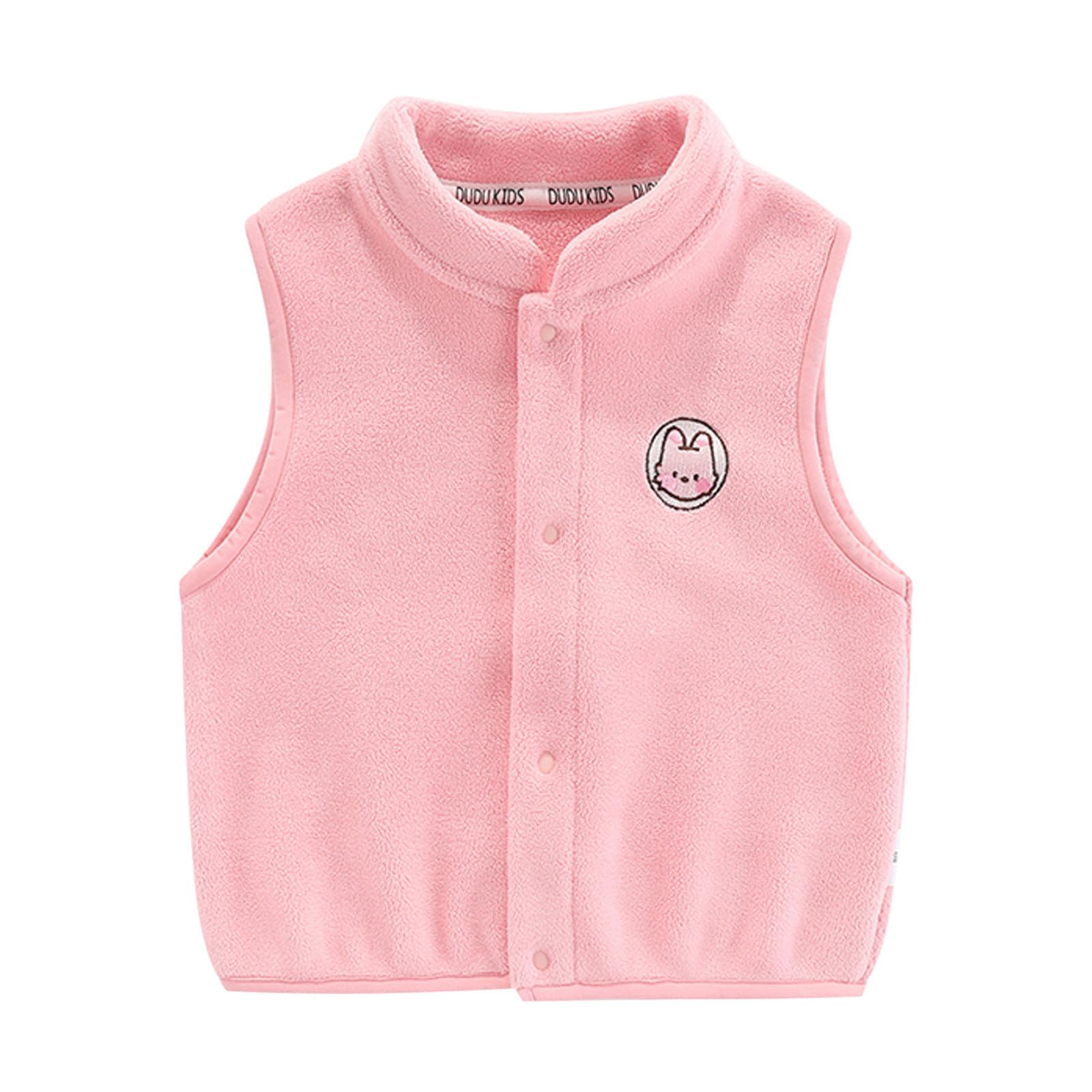 Amazon.co.jp: [Teevaseoan] フリースベスト キッズ ボタン 男の子