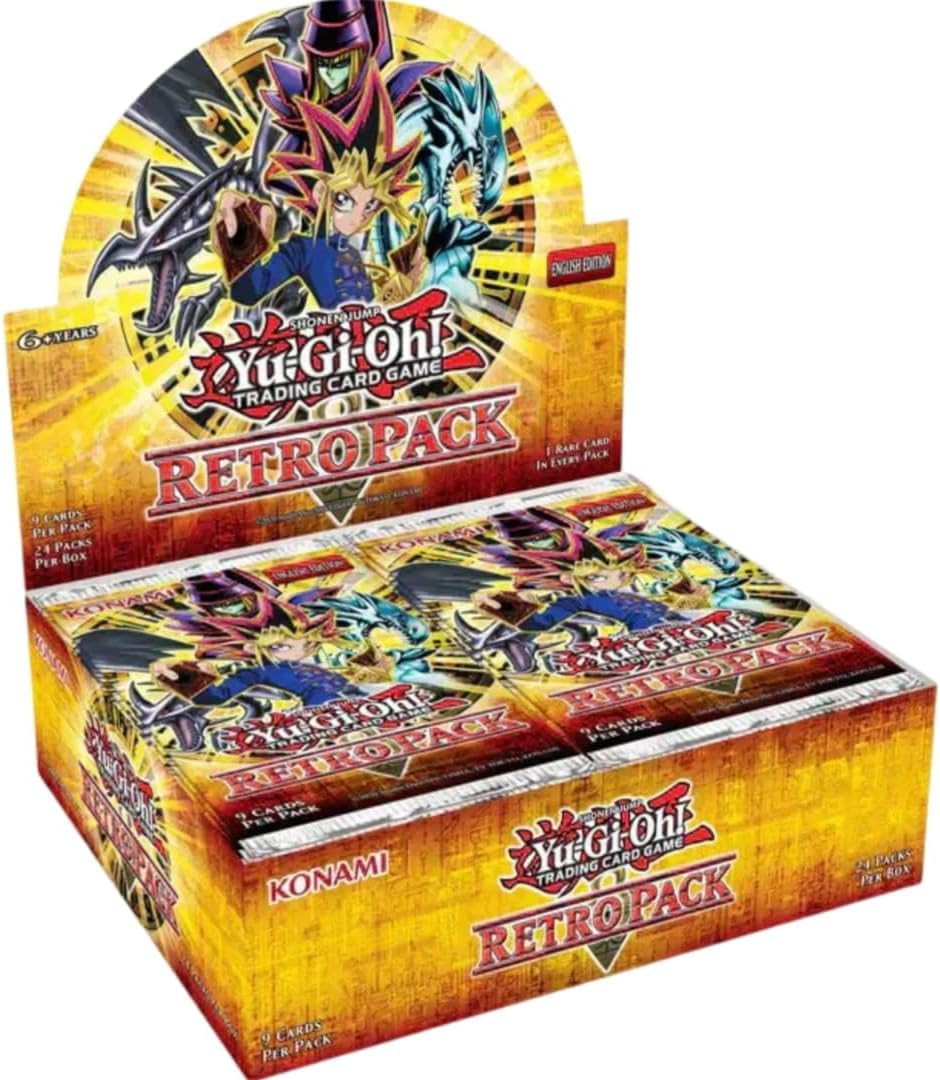 Amazon.com: Yu-Gi-Oh! TCG: Retro Pack 2024 Booster Box (24 Packs