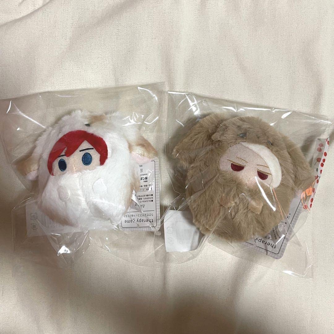 日ノ原巡 セラピーゲーム うさだまマスコットぬいぐるみ 4個セット