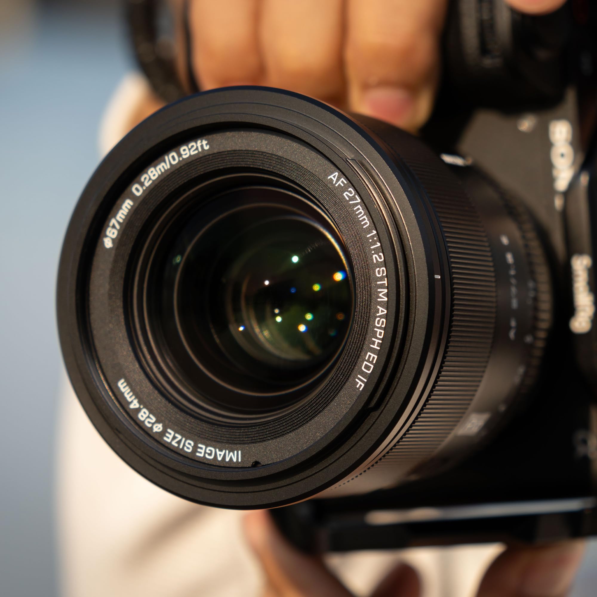 Amazon.co.jp: VILTROX AF 27mm F1.2 Eマウント レンズ 大口径f/1.2