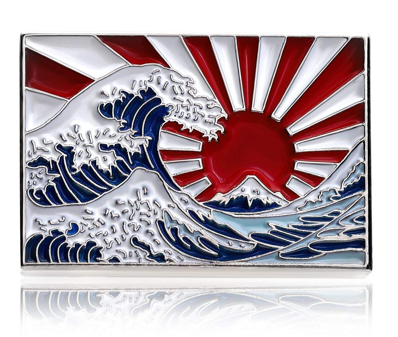 Amazon.co.jp: Don Flyee ピンバッジ ピンズ 葛飾北斎 富嶽三十六景