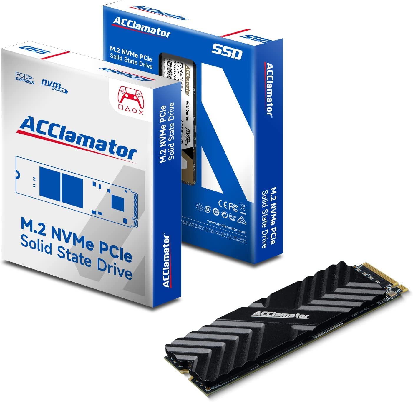 Amazon | Acclamator NVMe 2TB Gen4*4 M.2 PS5 SSD対応 1GB DDR4