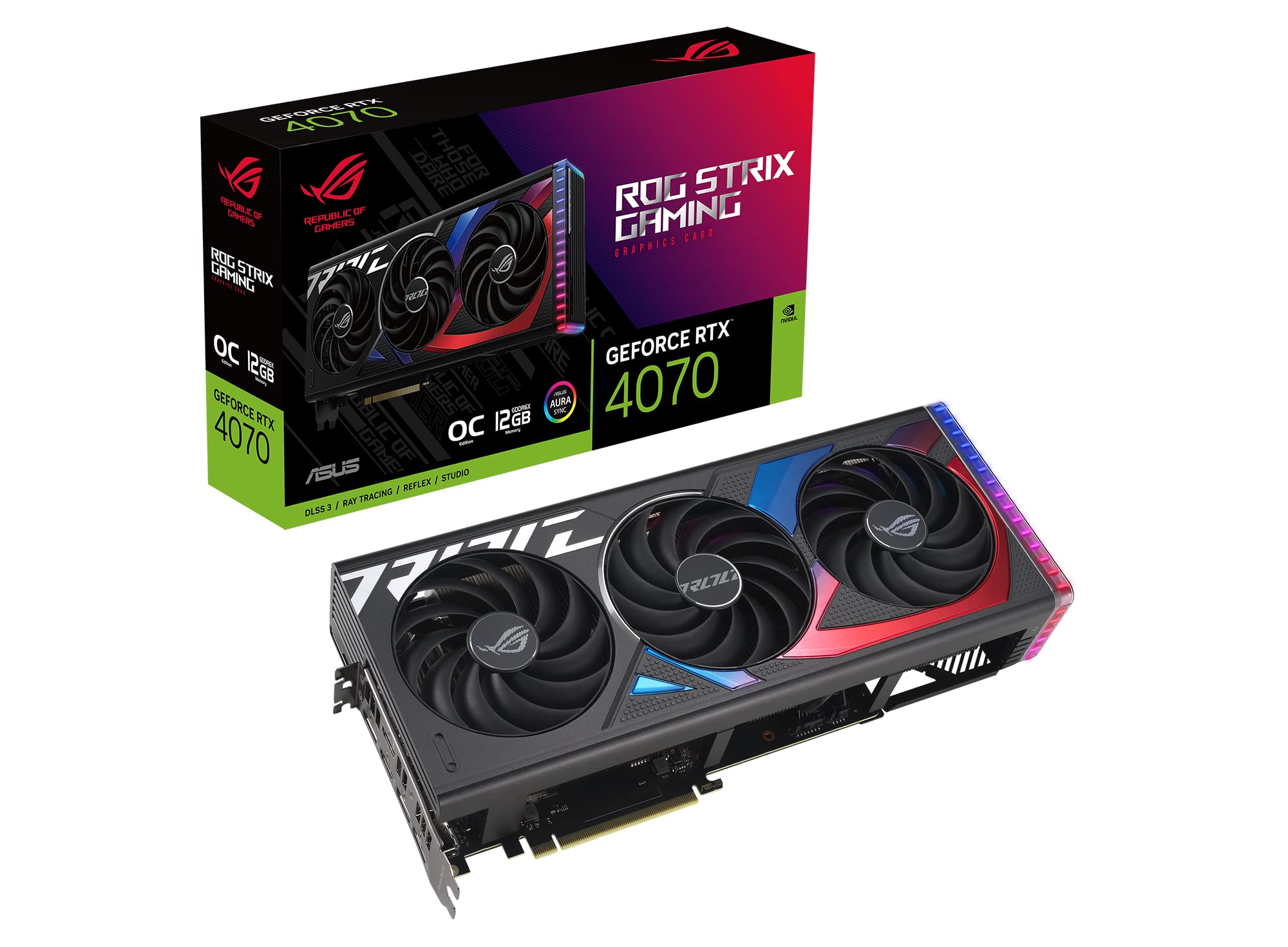 Amazon | ASUS ROG Strix GeForce RTX™ 4070 OC Edition ゲーミング
