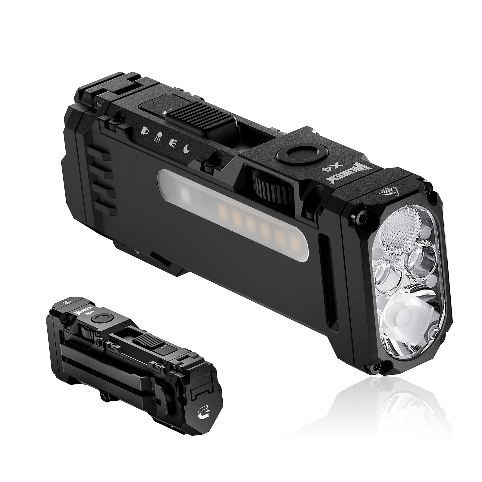 Amazon.com: WUBEN X4 EDC Rechargeable Flashlight with RGB Light