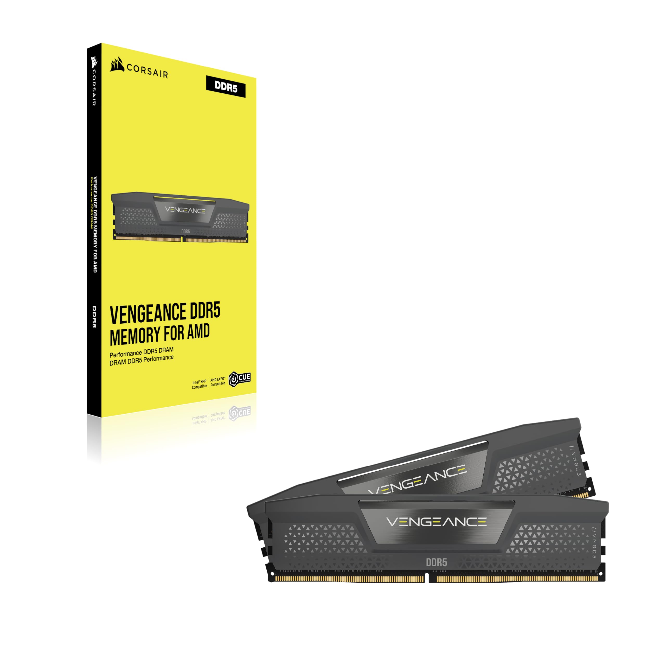 Amazon | CORSAIR DDR5-6400MHz デスクトップPC用メモリ VENGEANCE