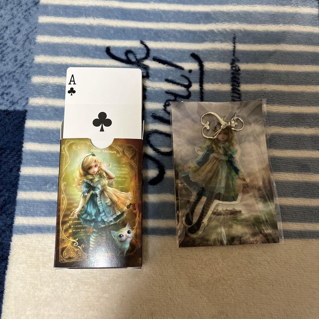 Amazon.co.jp: SHU アリス クリアファイル はがき キーホルダー