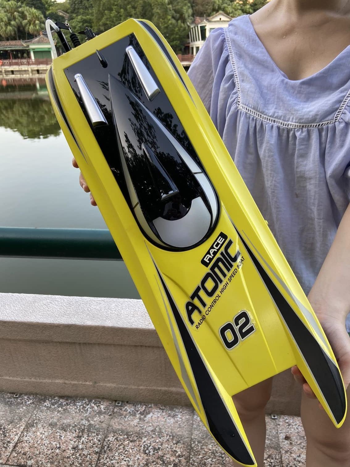 Amazon.co.jp: 超大型70センチメートル長距離リモートスピードボート