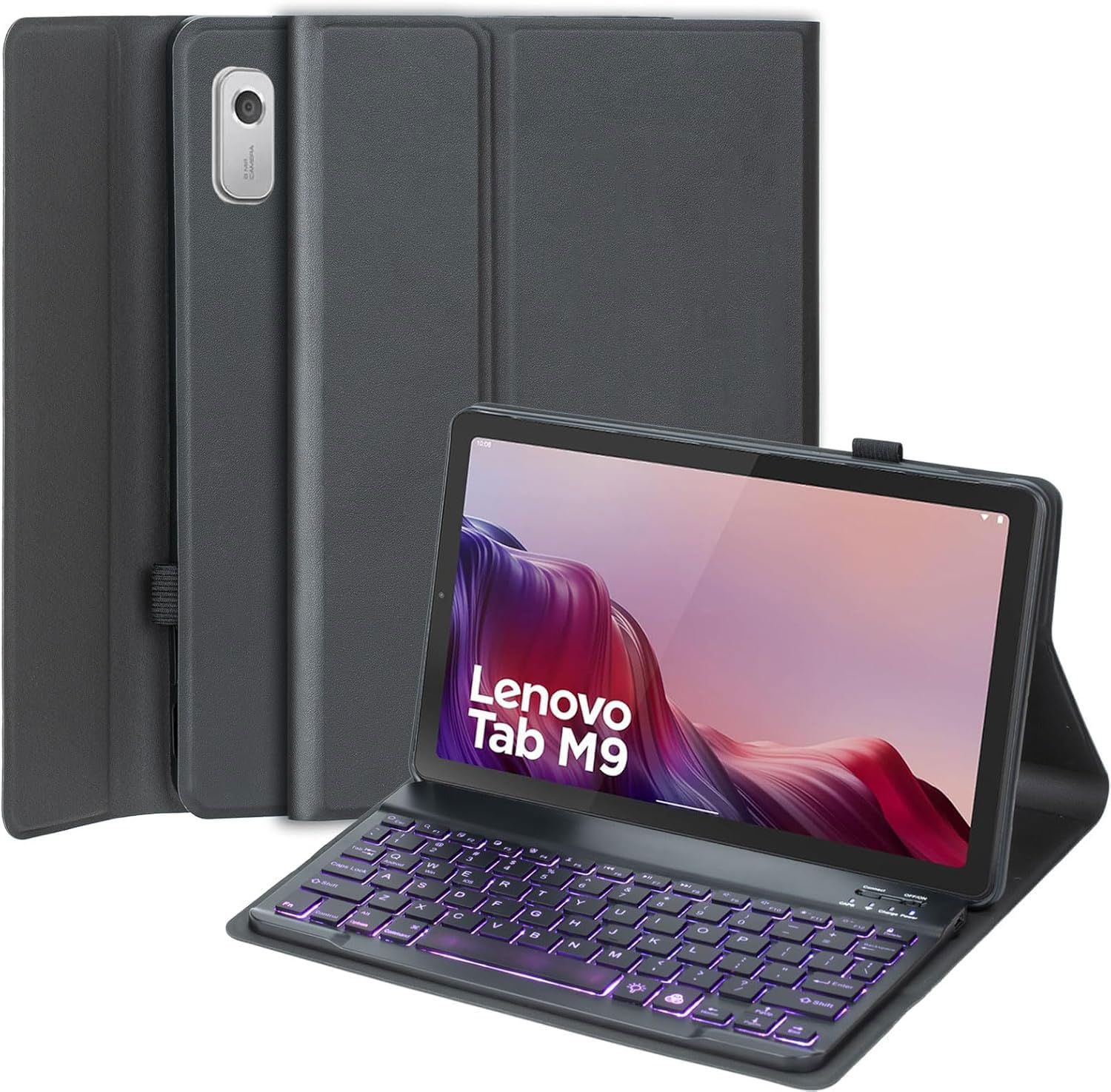 Amazon.com: EHLCYS Keyboard Case for Lenovo Tab M9 9 inch 2023