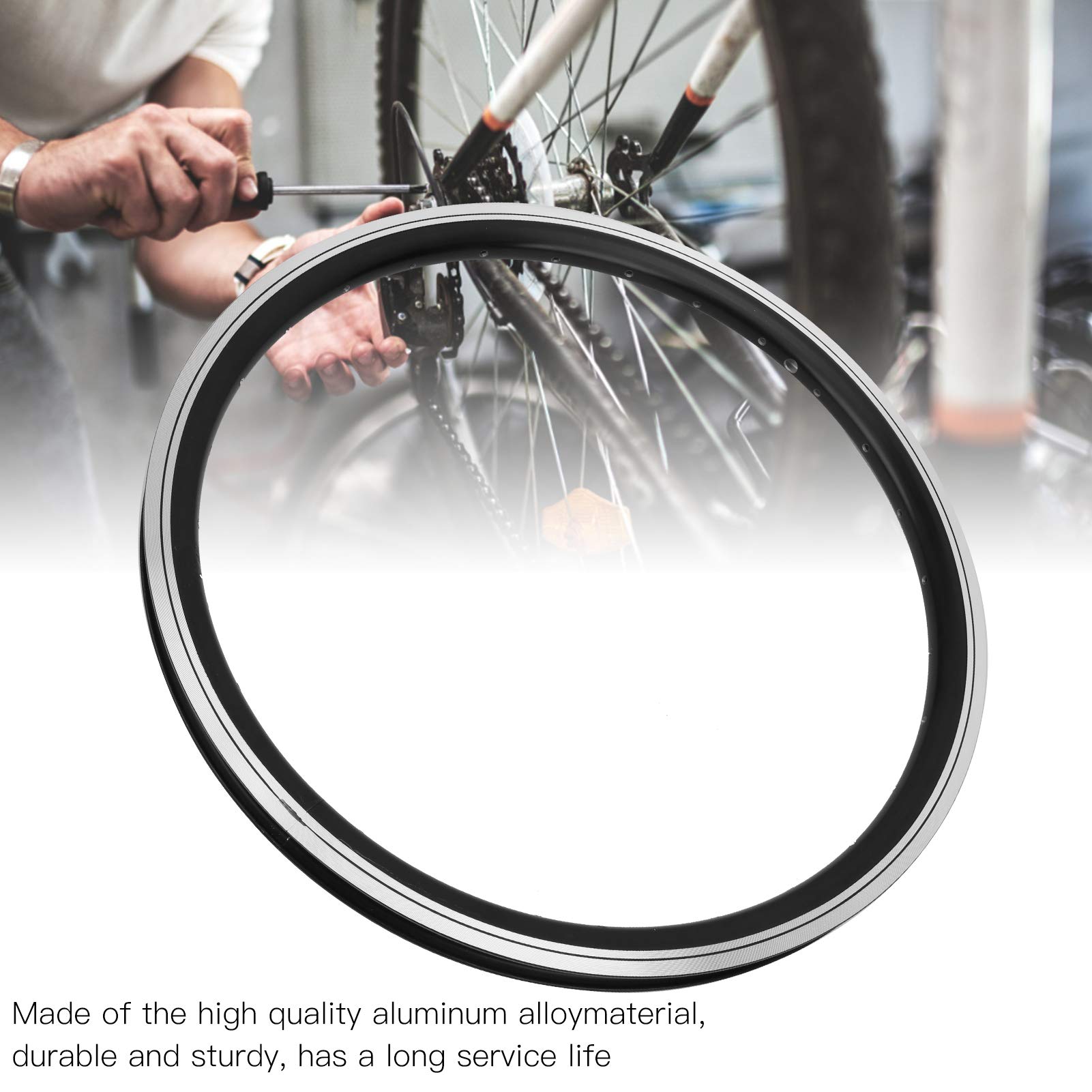 Amazon.co.jp: マウンテンバイクのリム、非対称設計の耐久性のある28穴