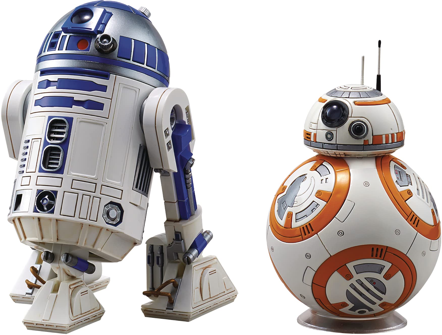 Amazon | スター・ウォーズ BB-8 & R2-D2 1/12スケール プラモデル