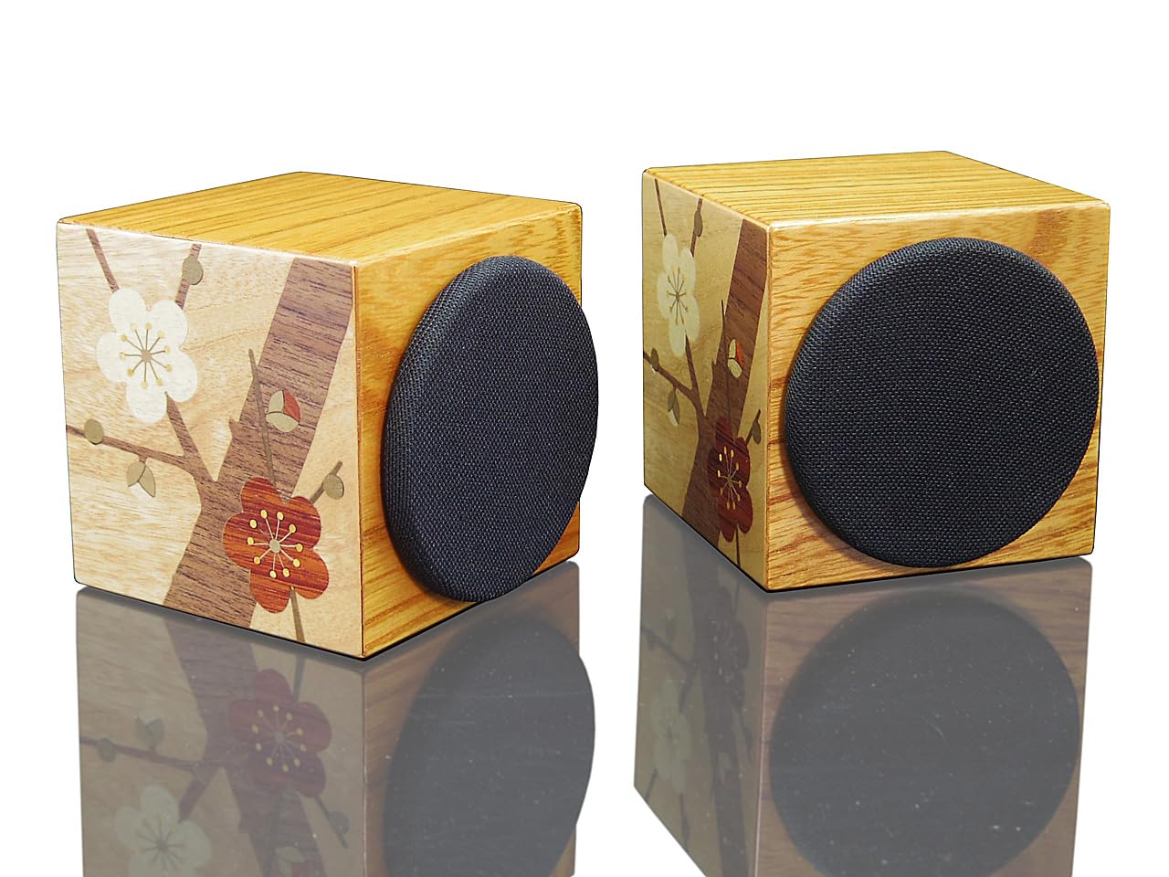 Amazon.co.jp: 高井工芸 ハイクラフト 木象嵌、本欅 寄木細工キューブ