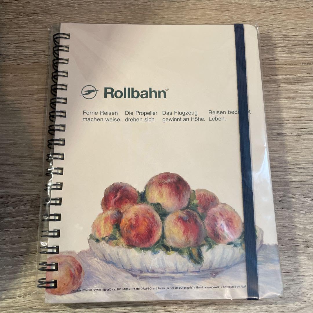 Amazon.co.jp: ルノワール展限定 ロルバーン ノート 桃 : 文房具