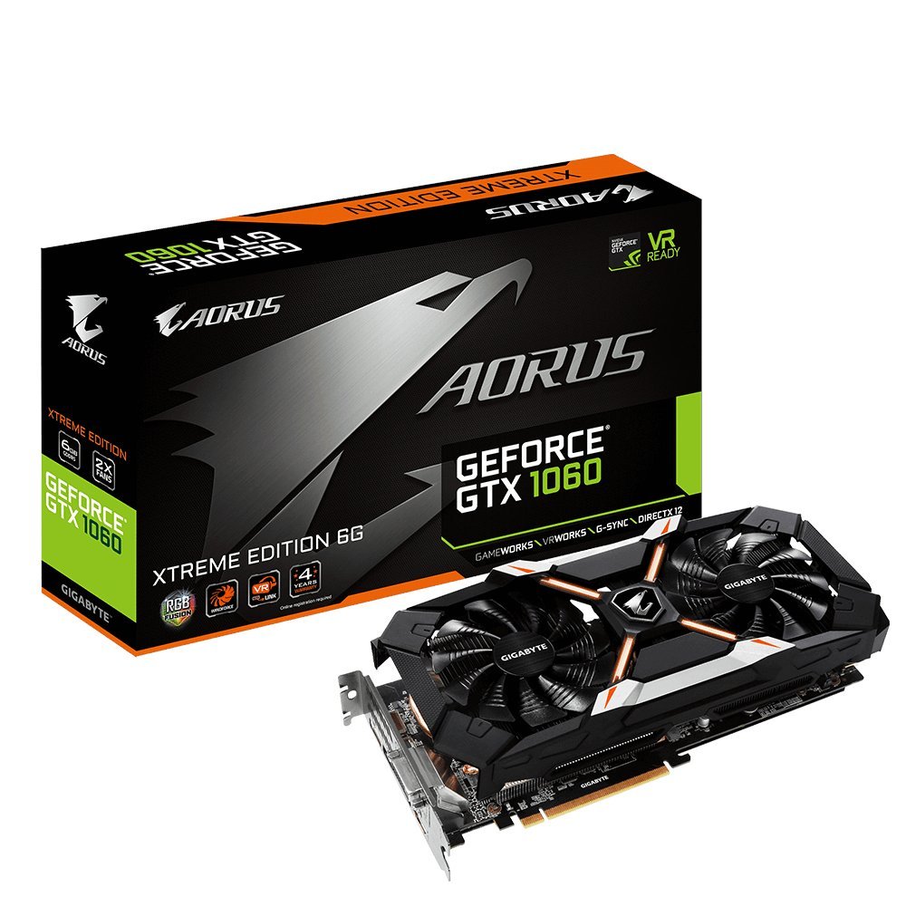 Amazon | Gigabyte AORUS Xtreme GeForce GTX 1060 6G REV 2.0
