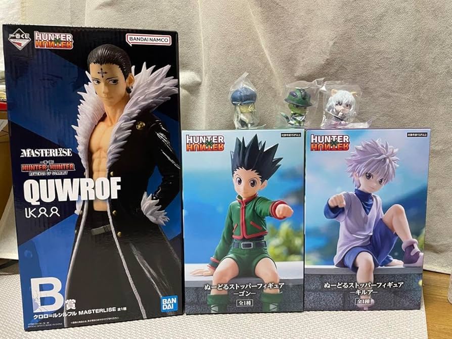 Amazon.co.jp: HUNTER×HUNTER フィギュア クロロ ゴン キルア : おもちゃ