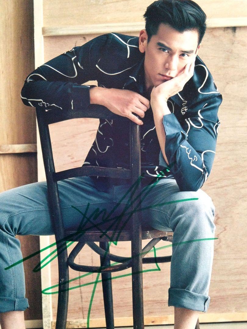 Amazon.co.jp: エディポン直筆サイン入り超大型写真…Eddie Peng…疾風