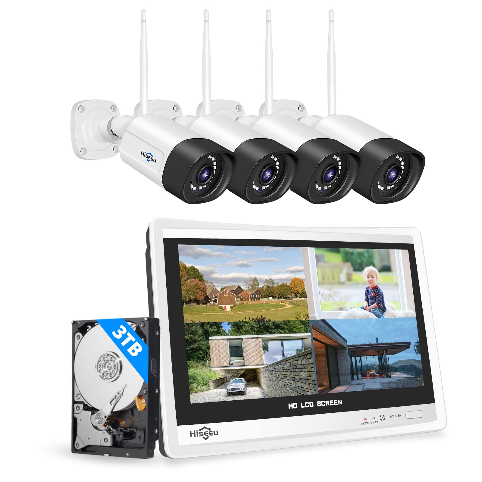 Amazon.co.jp: 【双方向の音声・防犯対策助成金あり】防犯カメラ