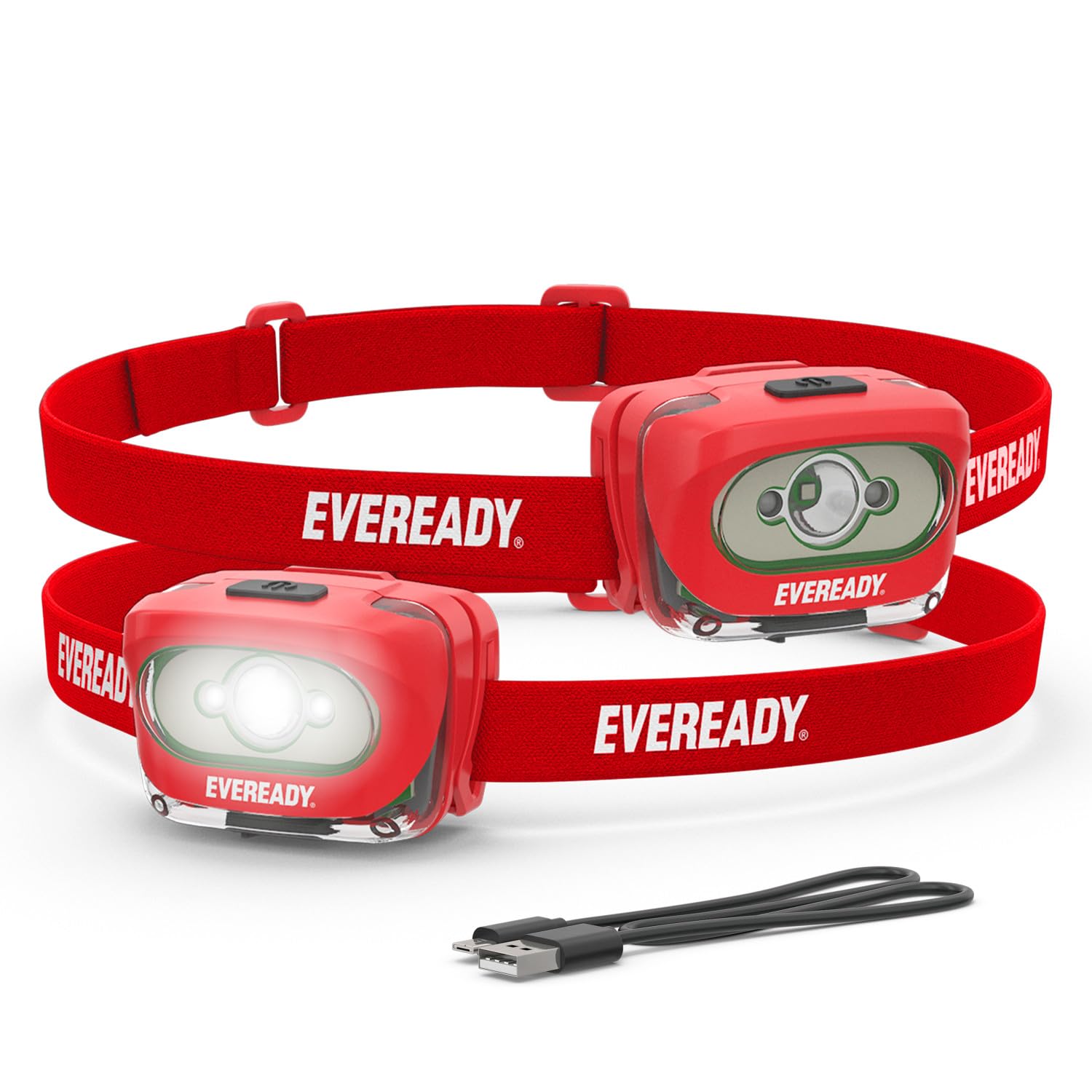 Amazon.com: Eveready X200 LED Rechargeable Headlamps (2-Pack