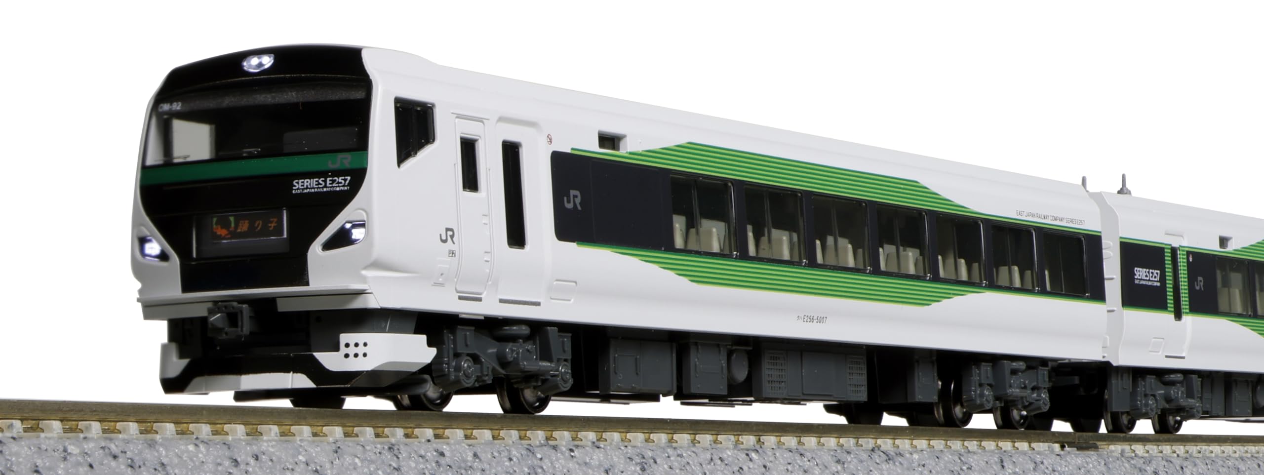 Amazon.com: KATO N Gauge E257 Series 5000 Series 9 Car Set 10-1883