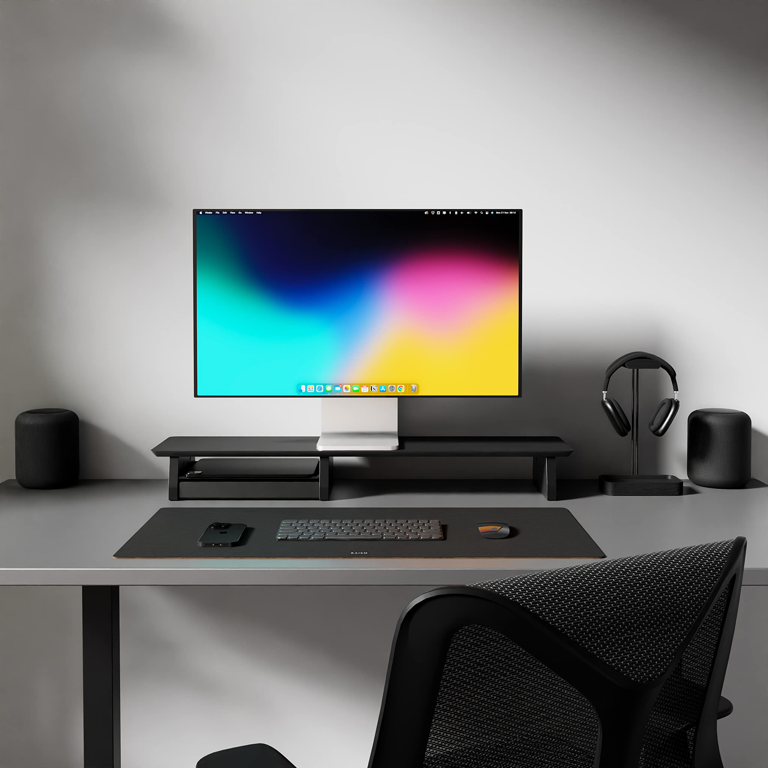 Amazon.co.jp: デスクスタンド 人間工学 モニター デスクシェルフ