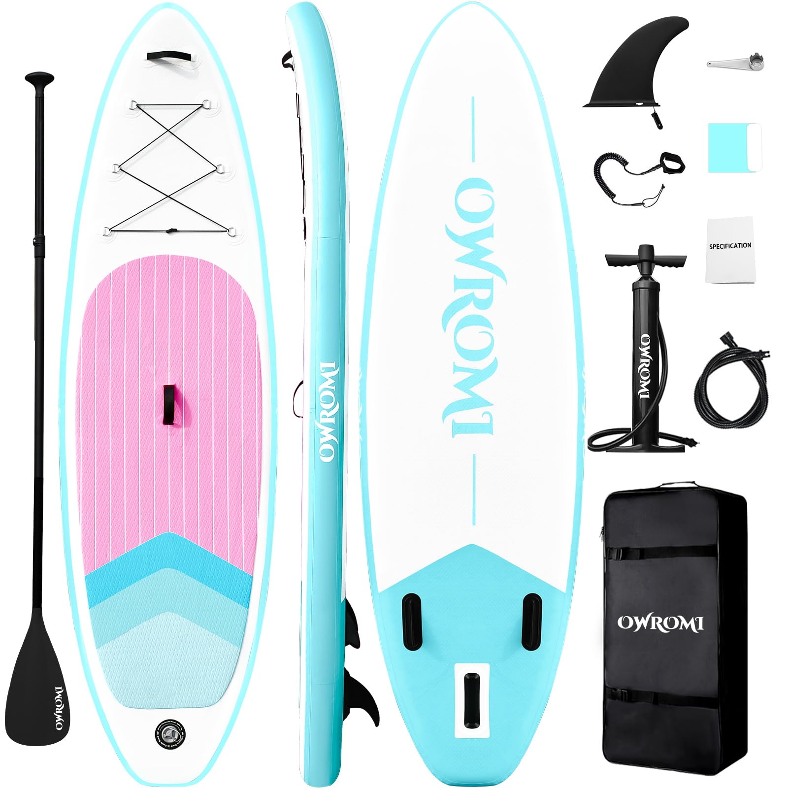 Amazon.com : OWROMI Inflatable Stand Up Paddle Boards with Premium