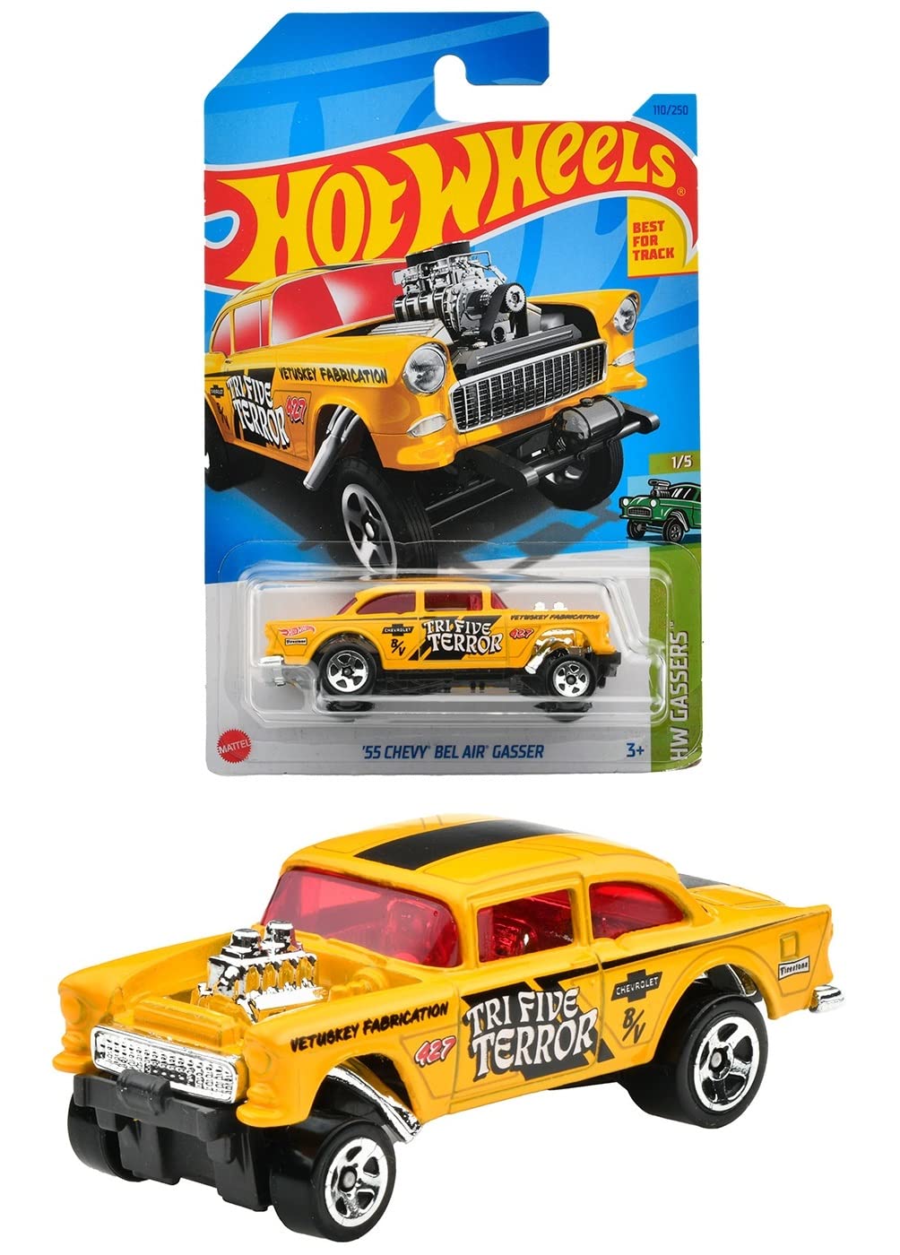 Amazon.co.jp: ホットウィール(Hot Wheels) ベーシックカー '55