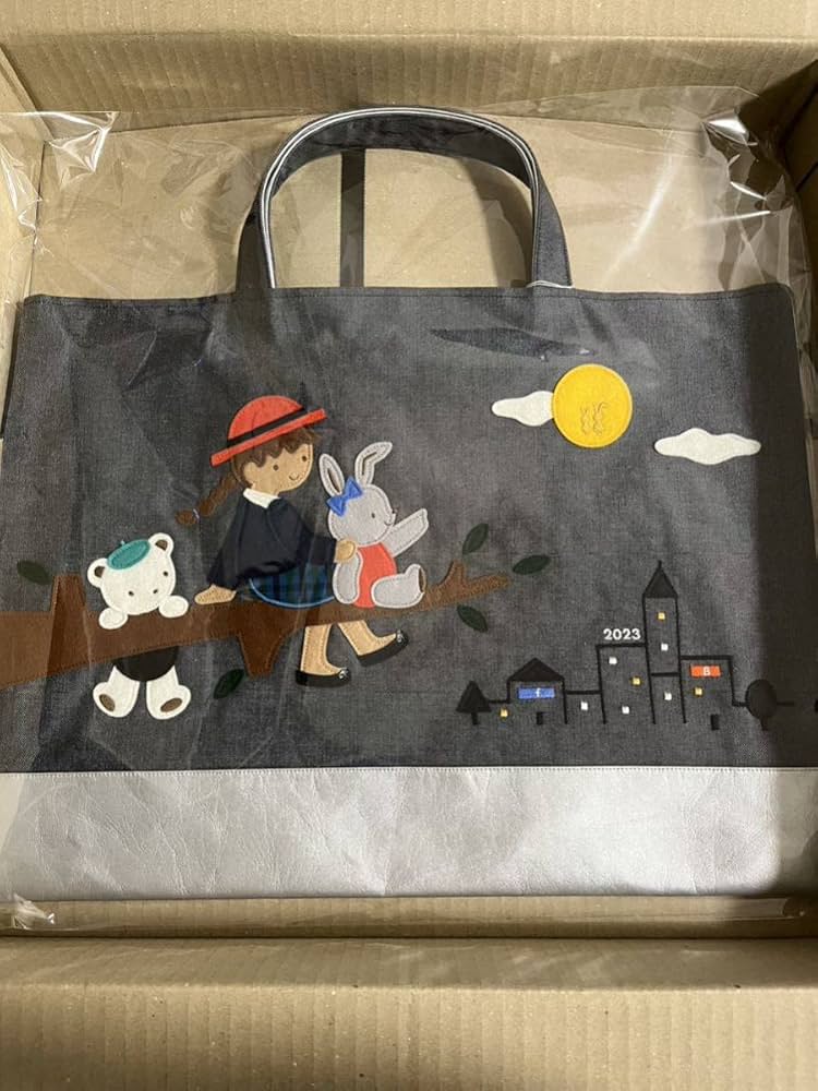 Amazon.co.jp: familiar ビームス ファミリア 干支 デニムバッグ 兎