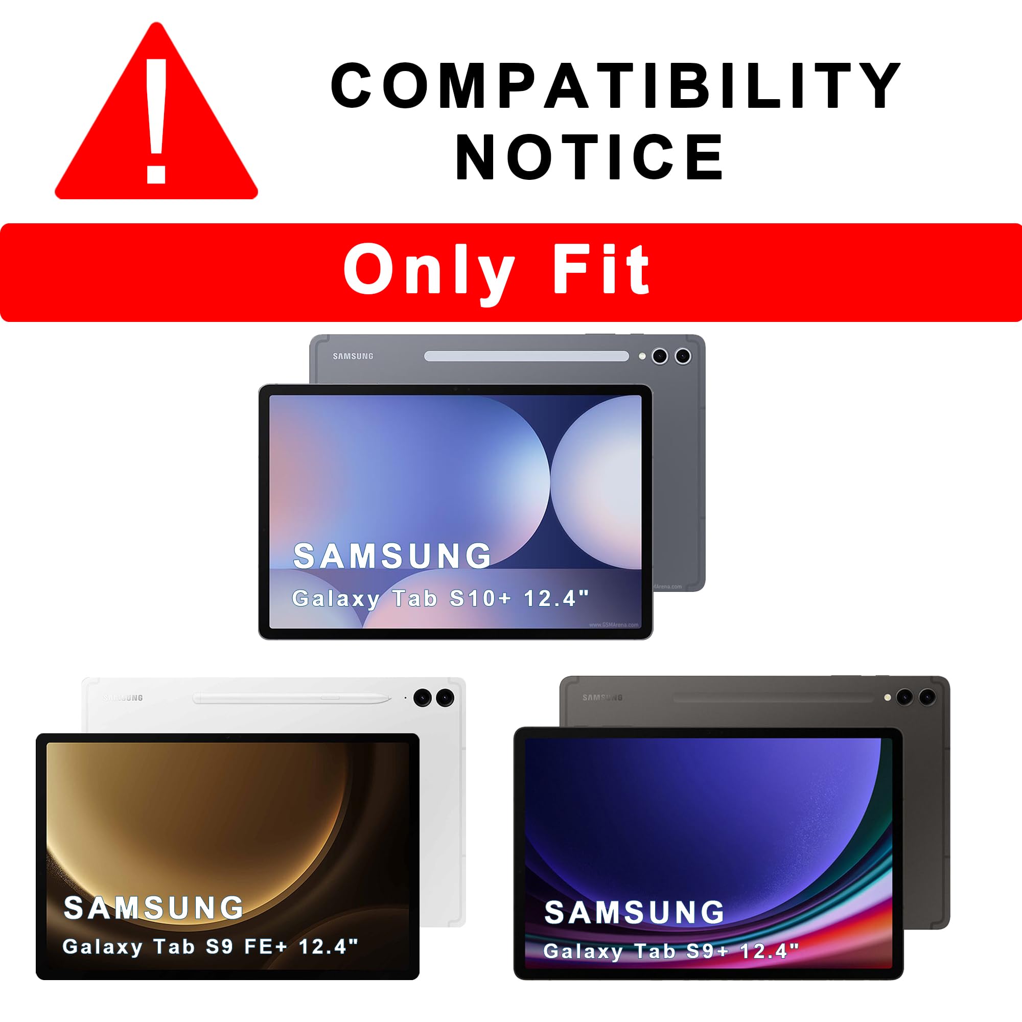 Amazon.co.jp: Samsung Galaxy Tab S9 FE+/ S9+ /S10+ 12.4インチ